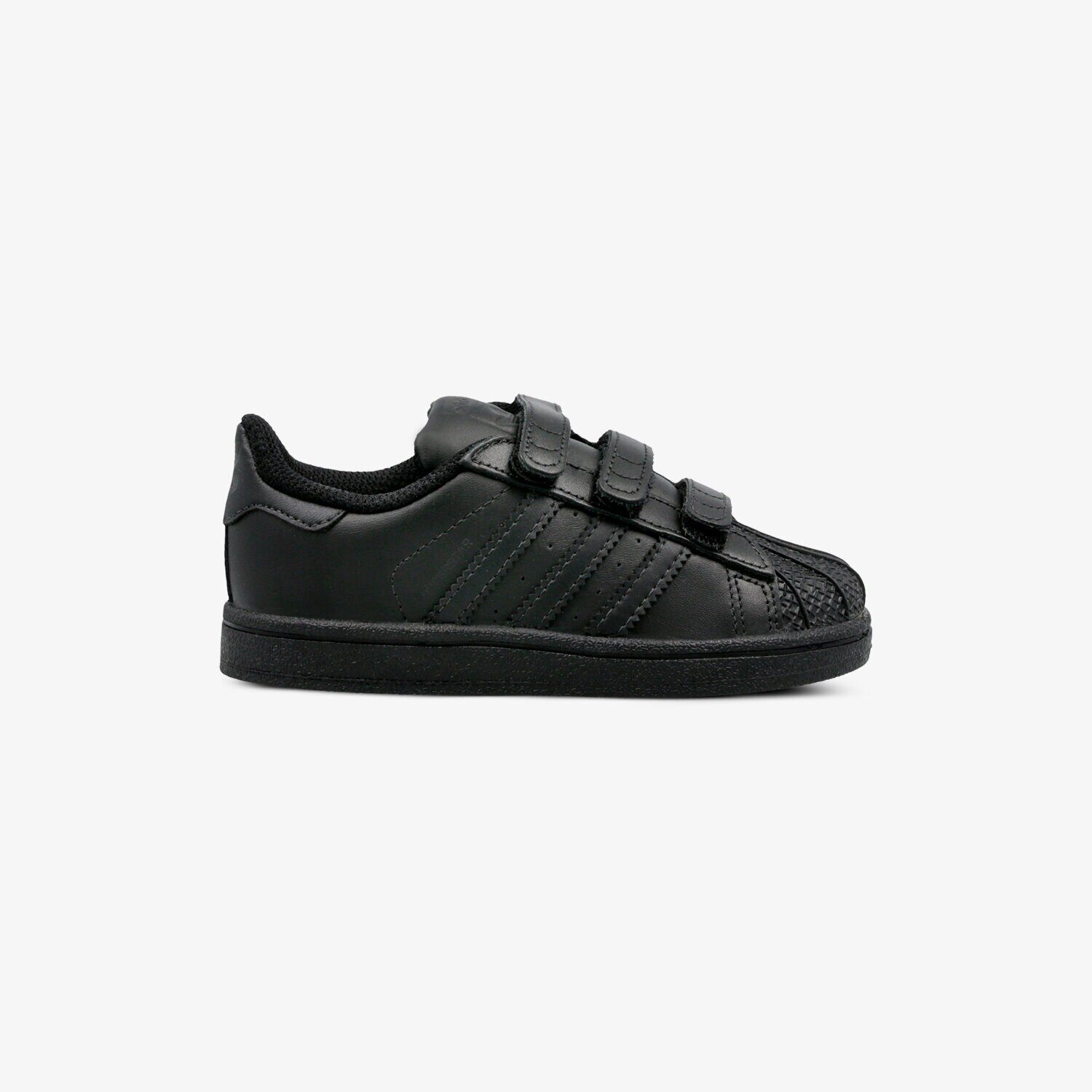 Buty sneakersy dla dzieci ADIDAS SUPERSTAR CF I  BZ0417 CZARNY