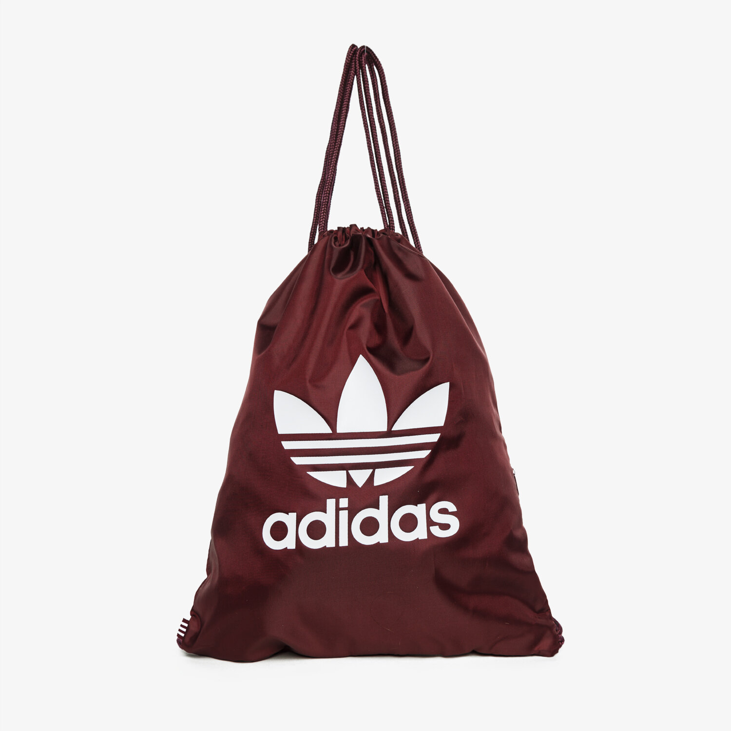 Worek damski na plecy ADIDAS WOREK GYMSACK TREFOIL DV2390 BORDOWY