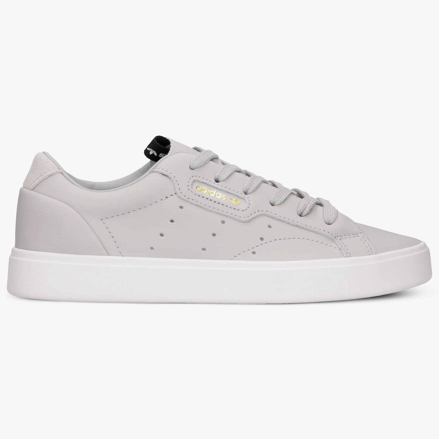 Damskie trampki, tenisówki ADIDAS SLEEK W G27353 SZARY