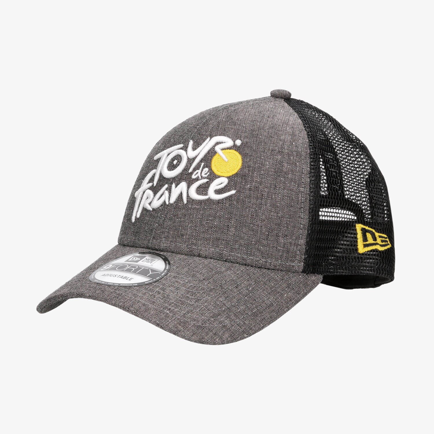 Czapka z daszkiem męska NEW ERA CZAPKA CHAMBRAY FRONT 940 TOUR DE FRANCE 19 11942100 SZARY