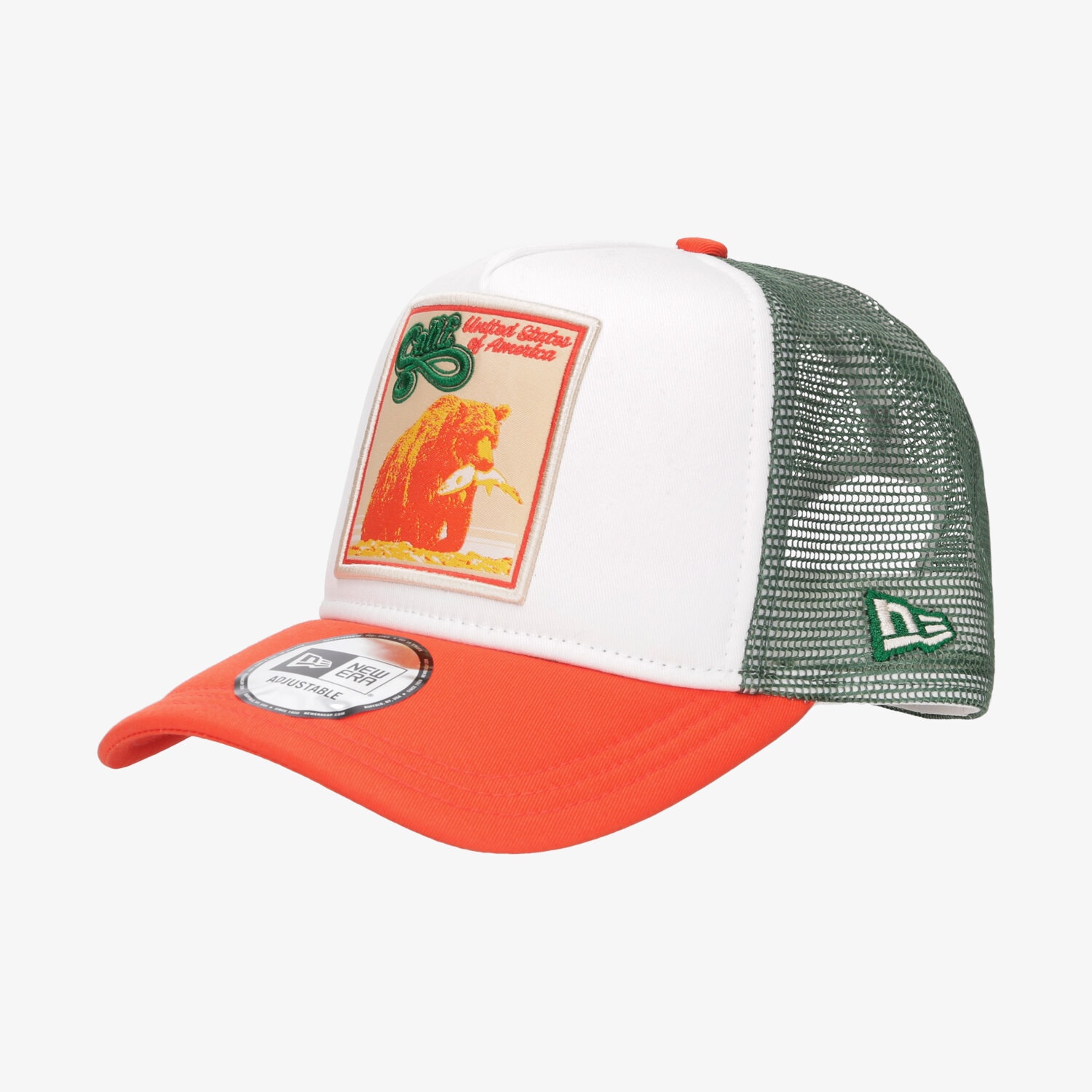 Czapka z daszkiem męska NEW ERA CZAPKA CALIFORNIA BEAR 940 AF TRUCKER NE SFP 11973052 MULTICOLOR