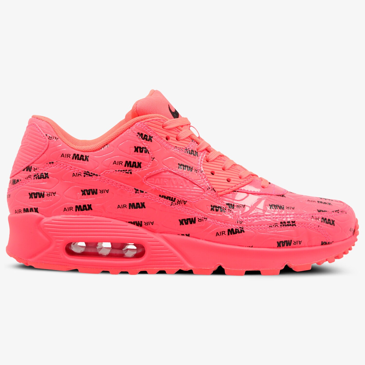 Buty sneakersy męskie NIKE AIR MAX 90 PREMIUM 700155604 CZERWONY