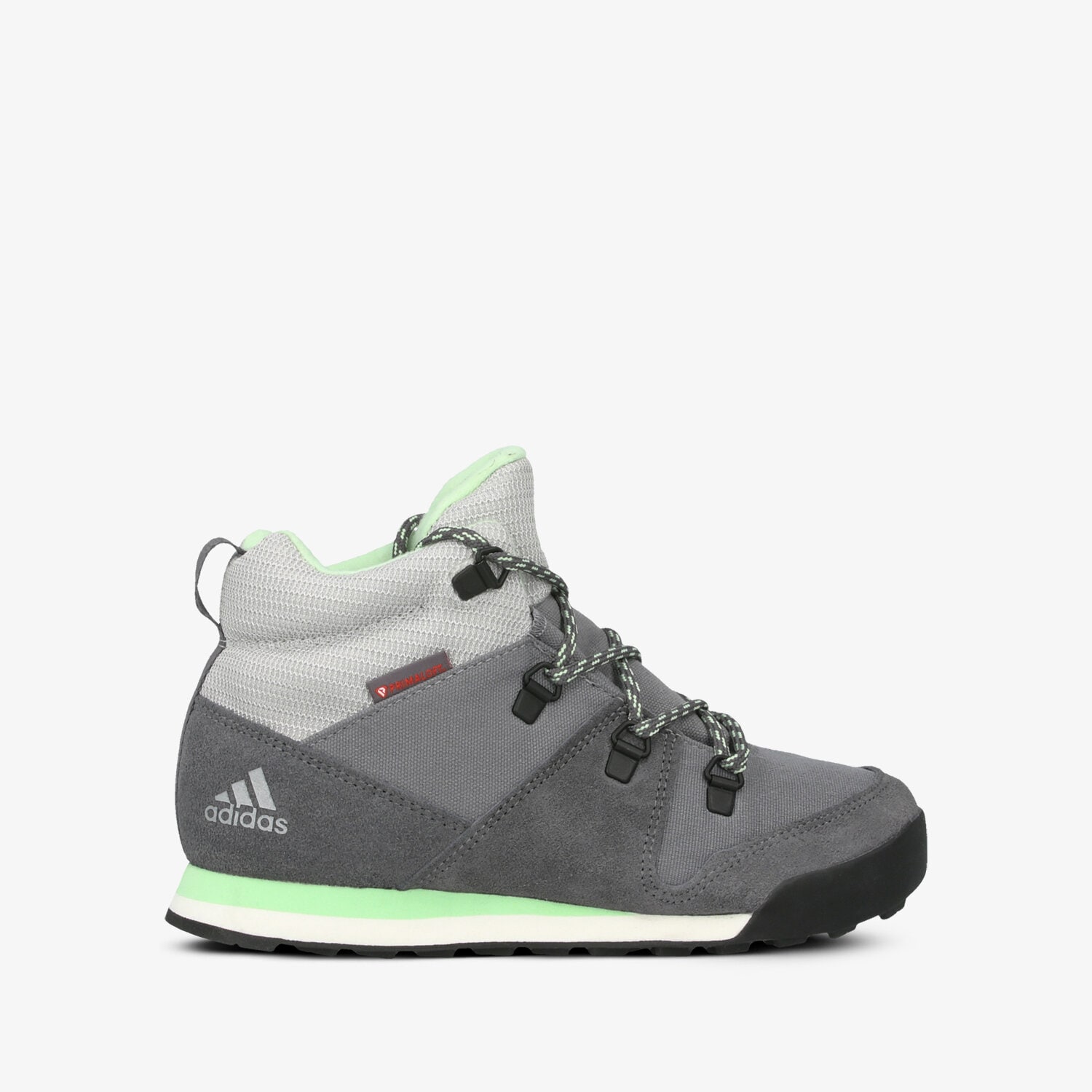 Buty zimowe, trekkingowe, outdoor dla dzieci ADIDAS CW SNOWPITCH K G26576K SZARY