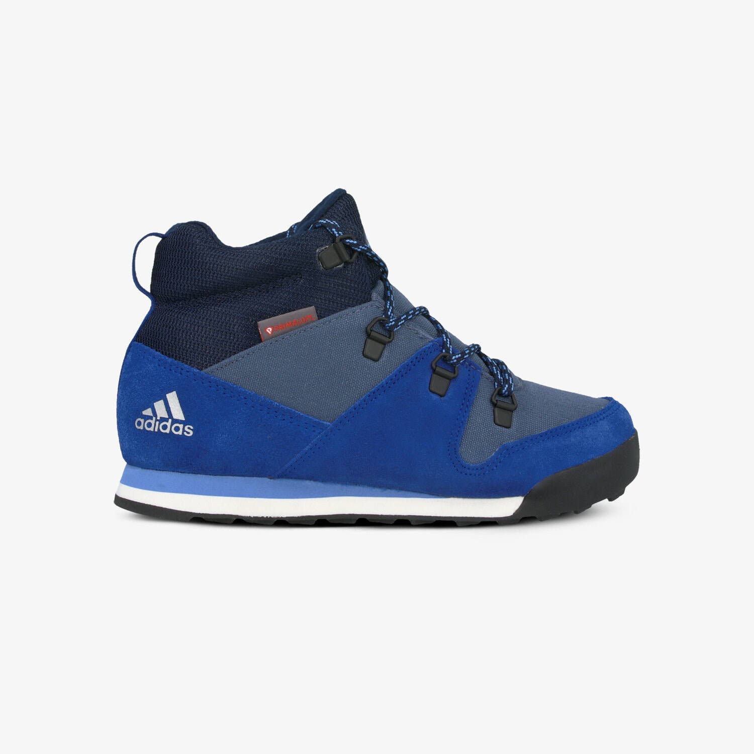 Buty zimowe, trekkingowe, outdoor dla dzieci ADIDAS CW SNOWPITCH K G26575K NIEBIESKI
