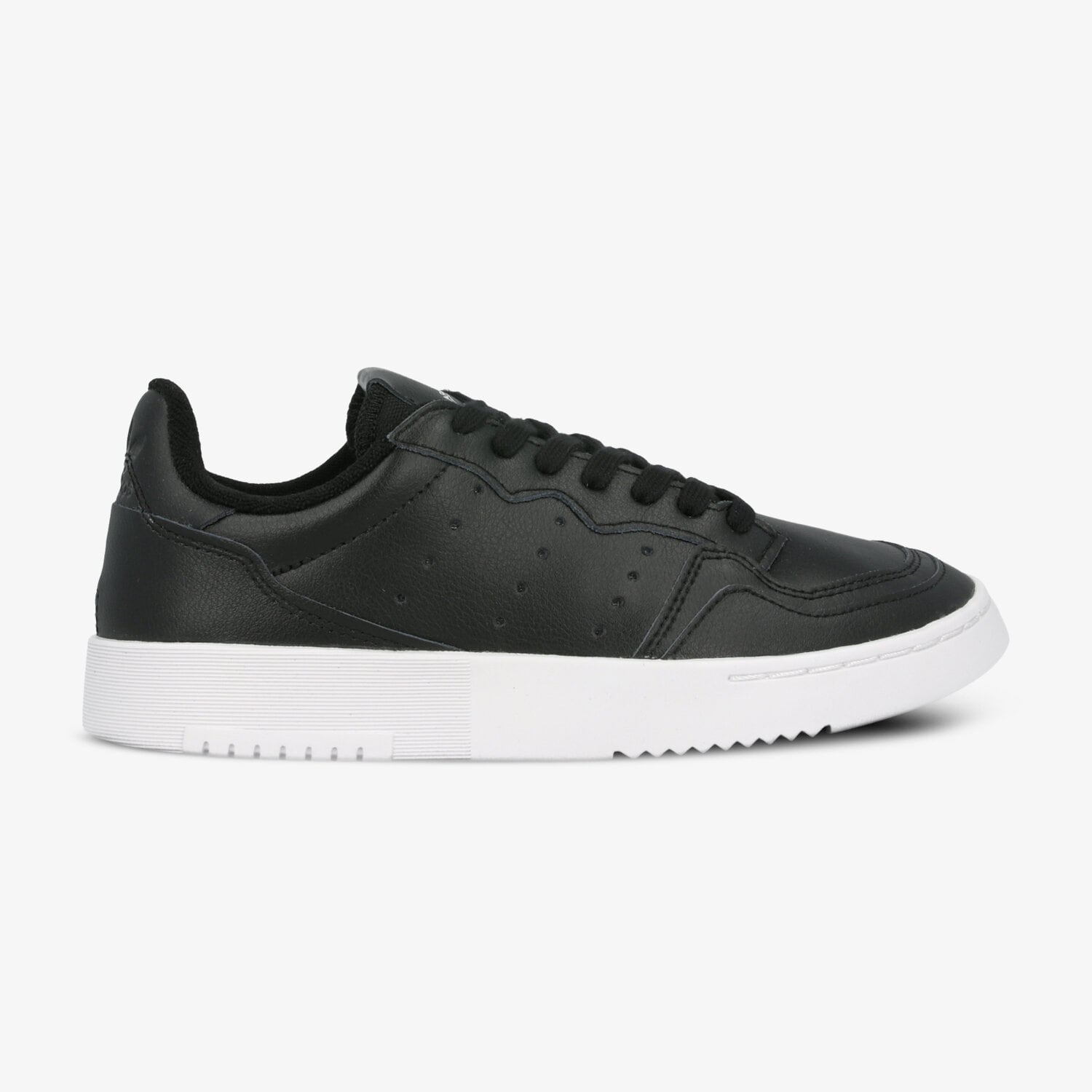 Buty sneakersy dla dzieci ADIDAS SUPERCOURT J EE7727 CZARNY