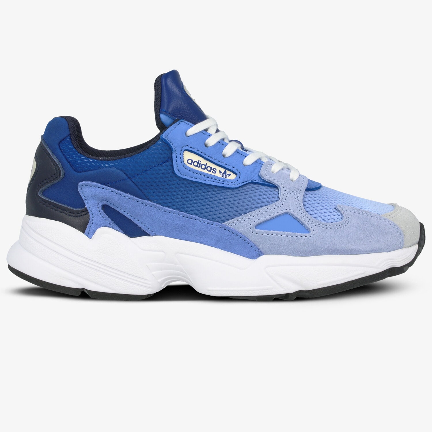 Buty sneakersy damskie ADIDAS FALCON W EE5104 NIEBIESKI