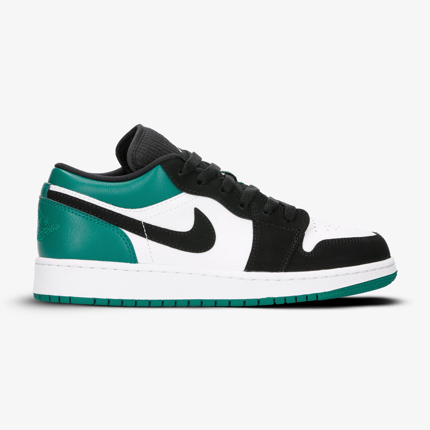 Buty sneakersy dla dzieci AIR JORDAN 1 LOW (GS) 553560-113 BIAŁY