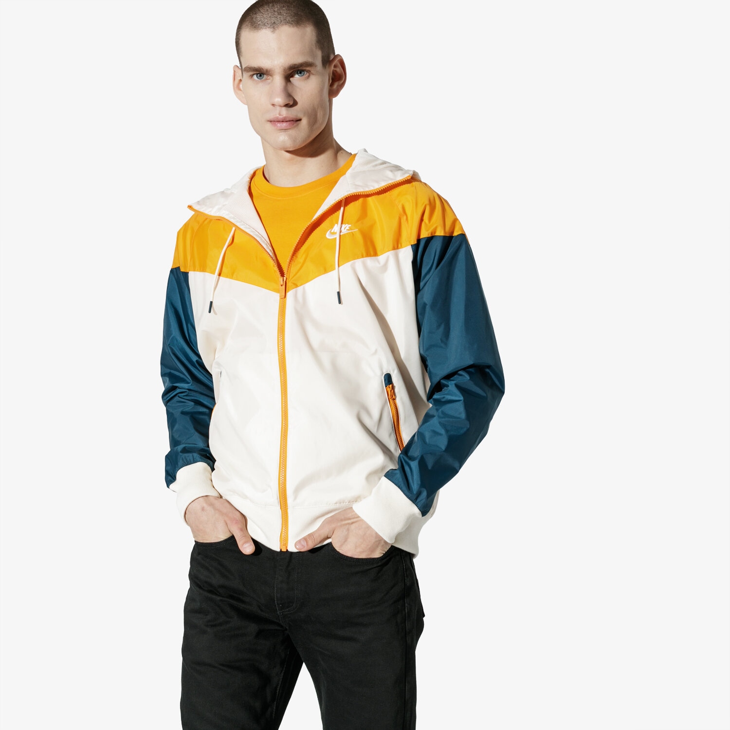 Kurtka wiosenna / jesienna męska NIKE KURTKA M NSW HE WR JKT HD AR2191-271 MULTICOLOR