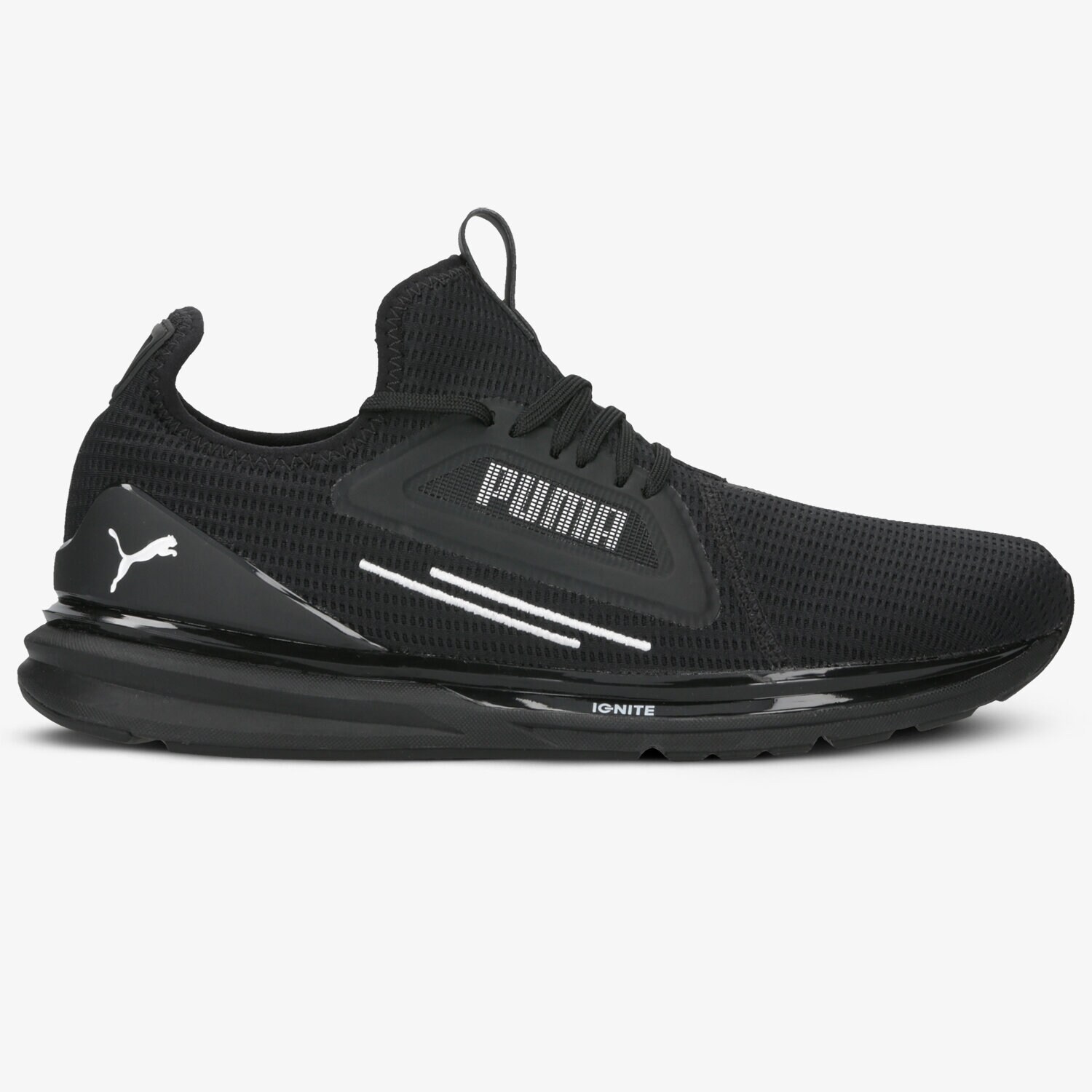 Buty sneakersy męskie PUMA IGNITE LIMITLESS LEAN MODERN 19254804 CZARNY