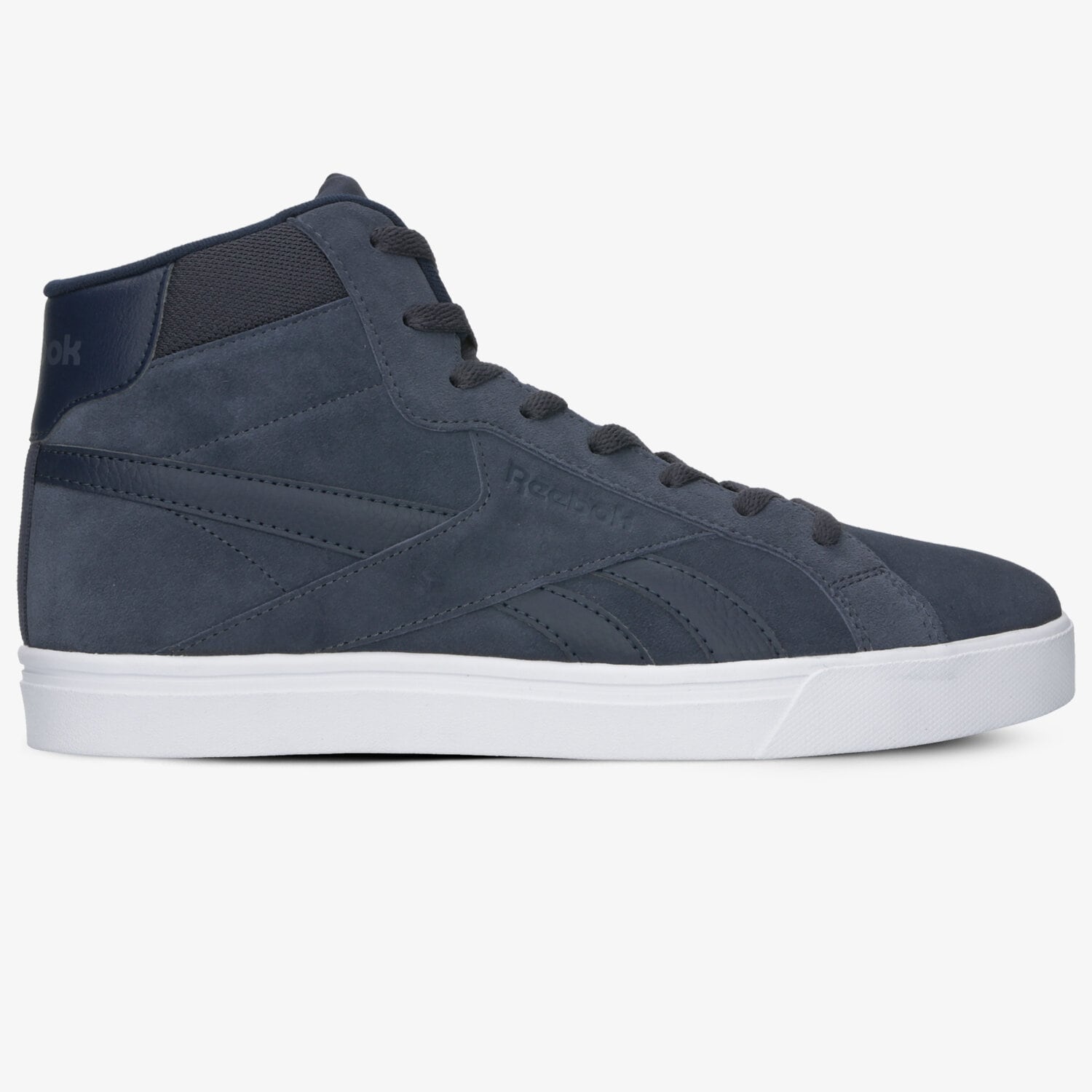 Buty sneakersy męskie REEBOK ROYAL COMPLETE 3 MID DV6733 GRANATOWY