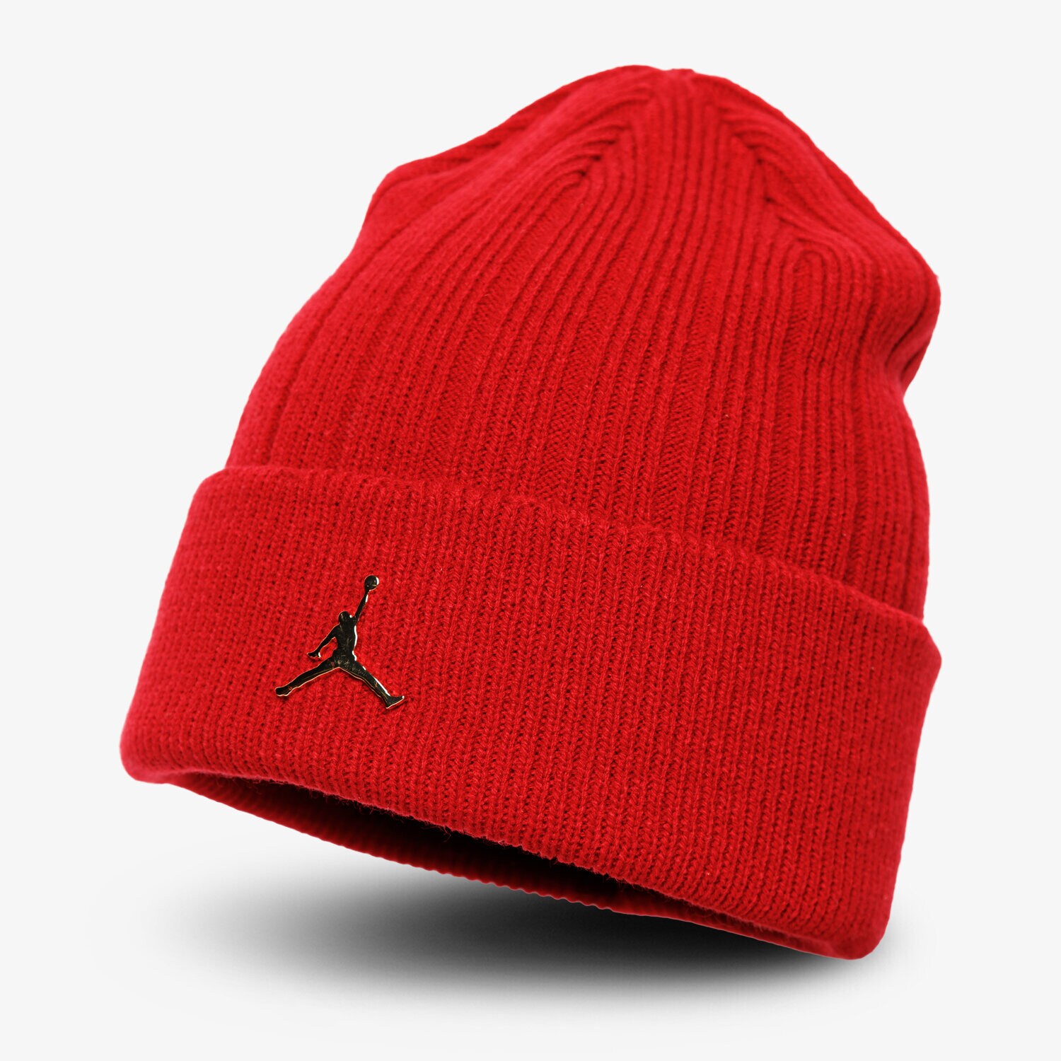 Czapka zimowa dla dzieci JORDAN CZAPKA ZIMOWA JORDAN BEANIE CUFFED INGOT CI3912-687 CZERWONY