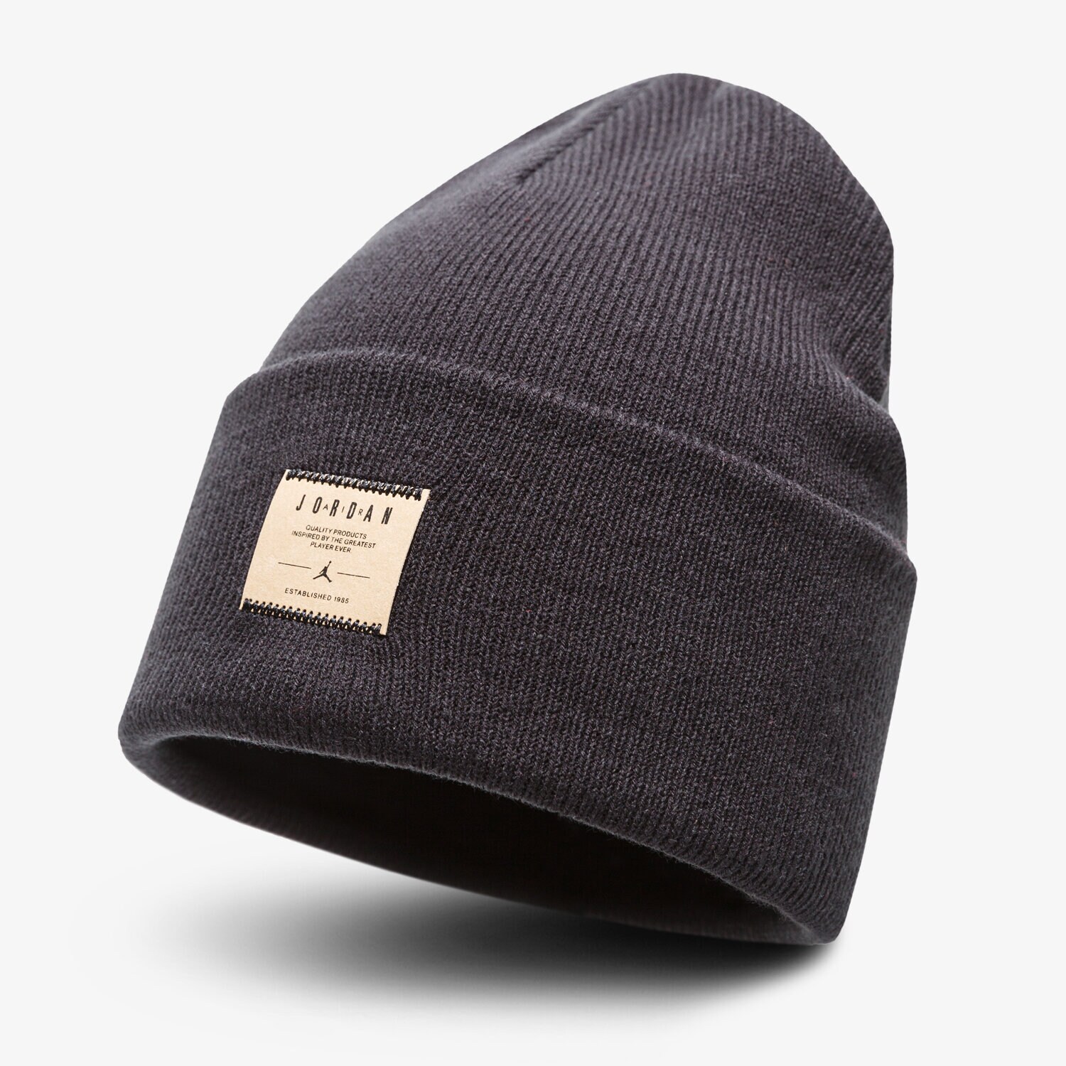 Czapka zimowa dla dzieci JORDAN CZAPKA ZIMOWA JORDAN BEANIE CUFFEED UTILITY CI4168-010 CZARNY