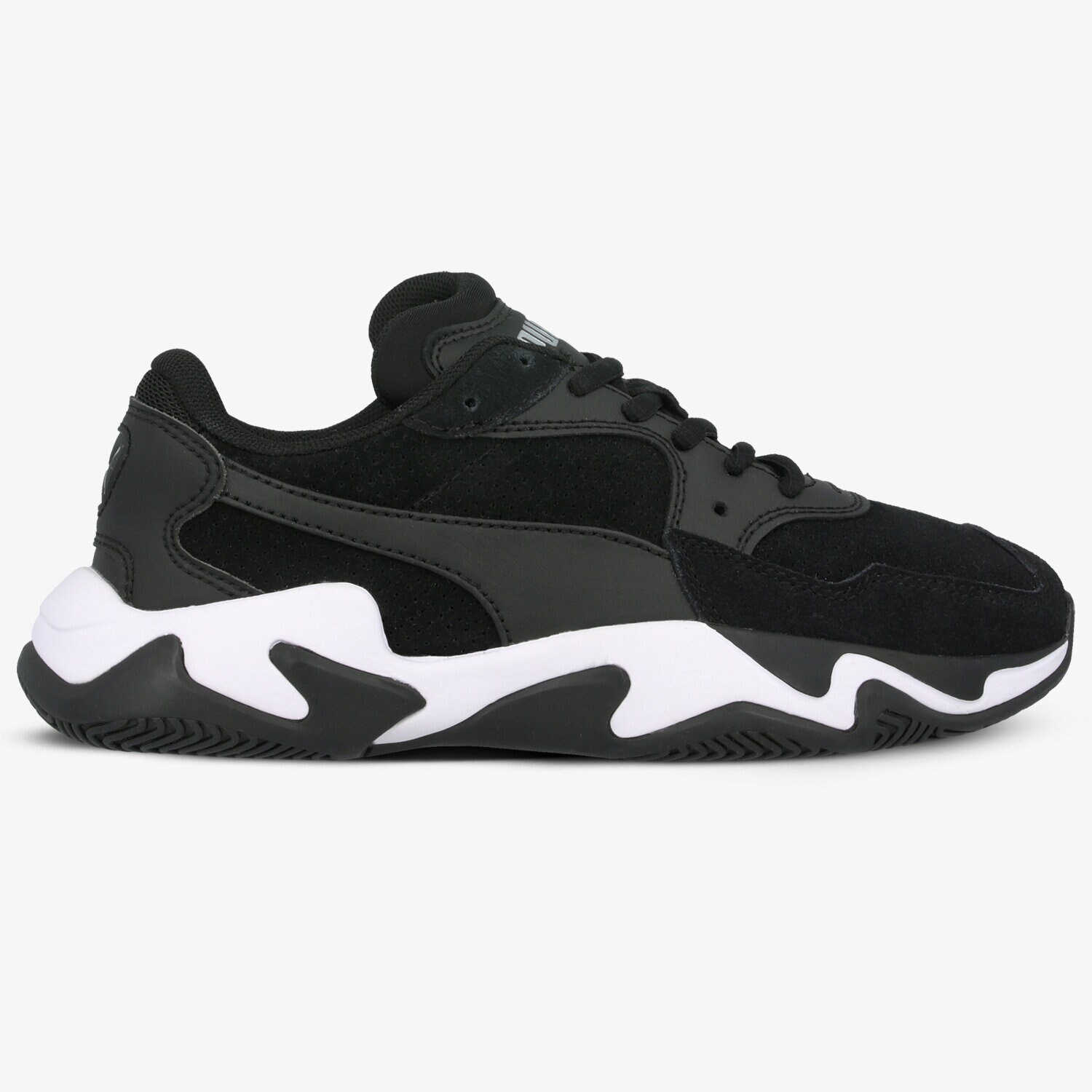 Buty sneakersy dla dzieci PUMA STORM ORIGIN JR 37241301 CZARNY