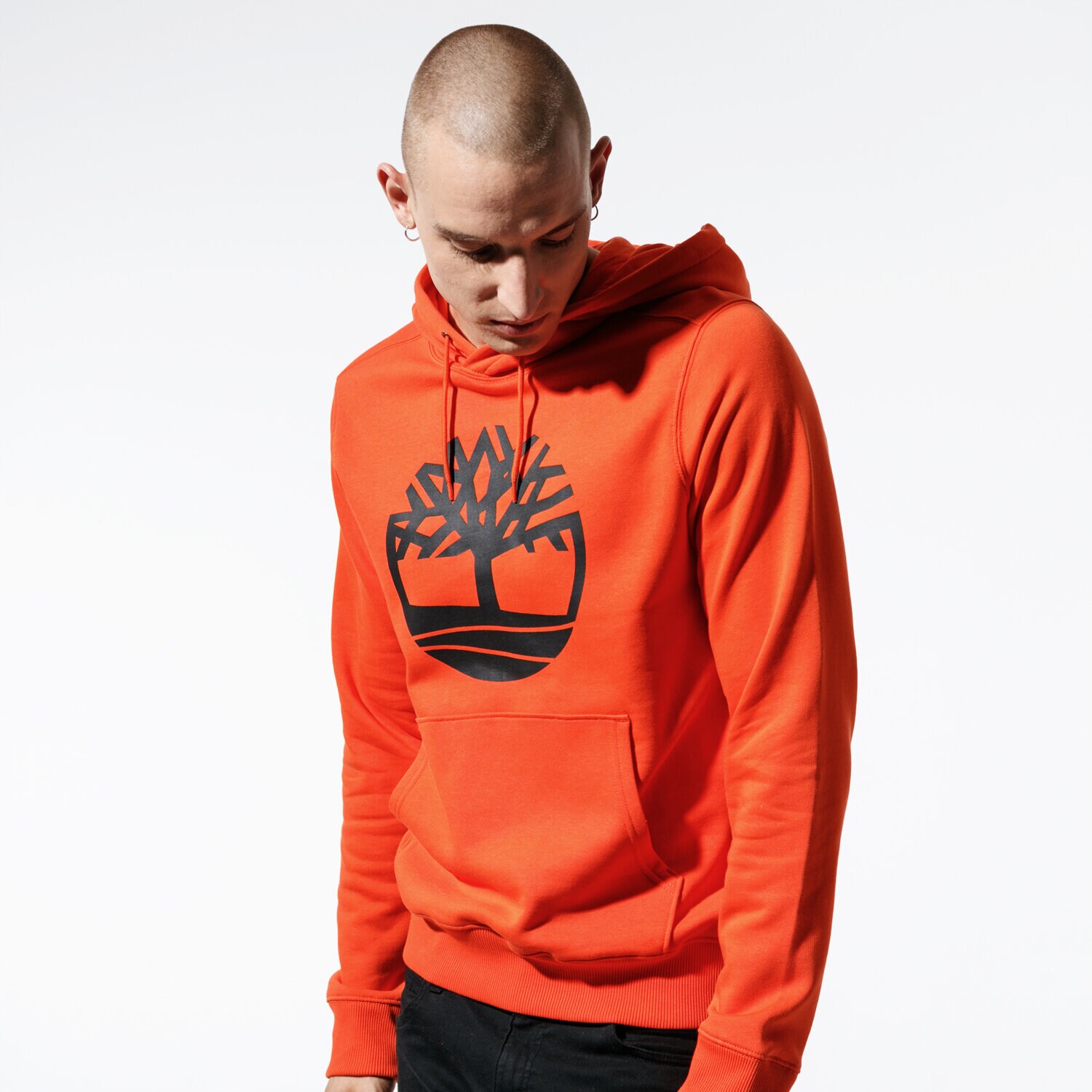 Bluza męska TIMBERLAND BLUZA CORE TREE LOGO PULLOVER HOODIE TB0A1ZKY8451 POMARAŃCZOWY