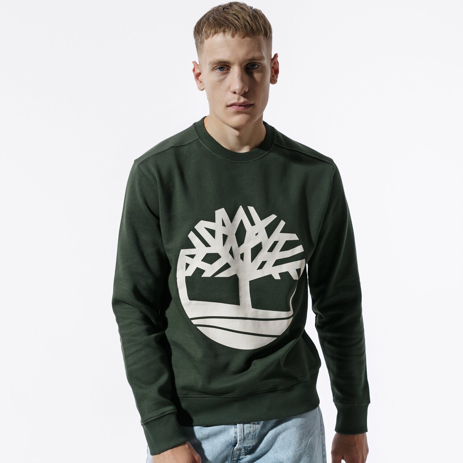 Bluza męska TIMBERLAND BLUZA CORE TREE LOGO CREW SWEAT TB0A1ZKCU311 CZARNY