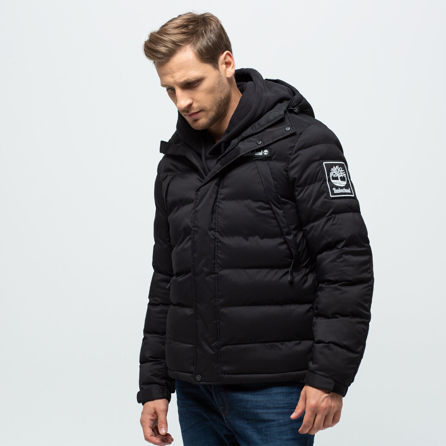 Kurtka zimowa męska TIMBERLAND KURTKA OUTDOOR ARCHIVE PUFFER JACKET TB0A1WYY0011 CZARNY