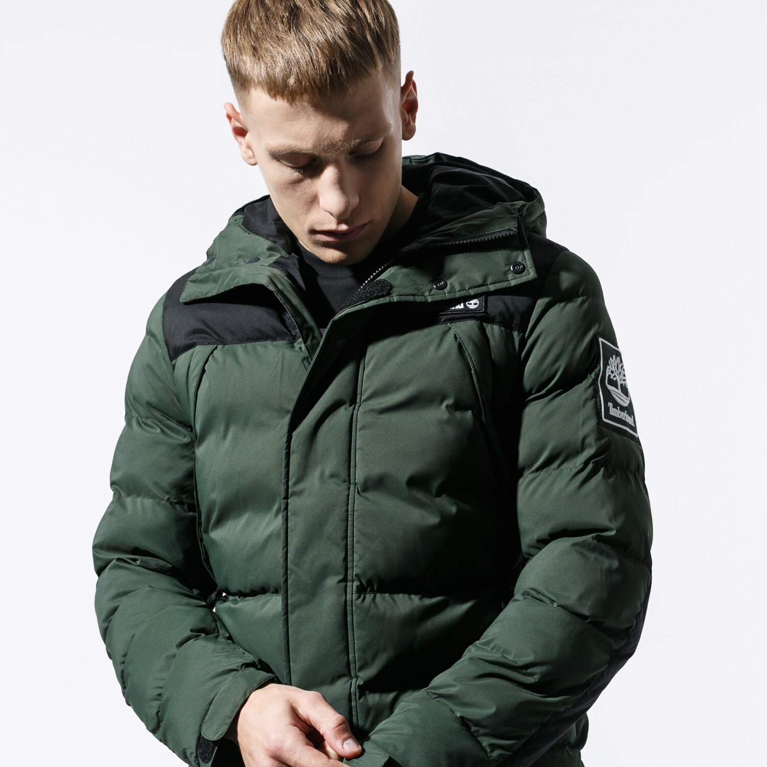 Kurtka zimowa męska TIMBERLAND KURTKA OUTDOOR ARCHIVE PUFFER JACKET TB0A1WYYW741 MULTICOLOR