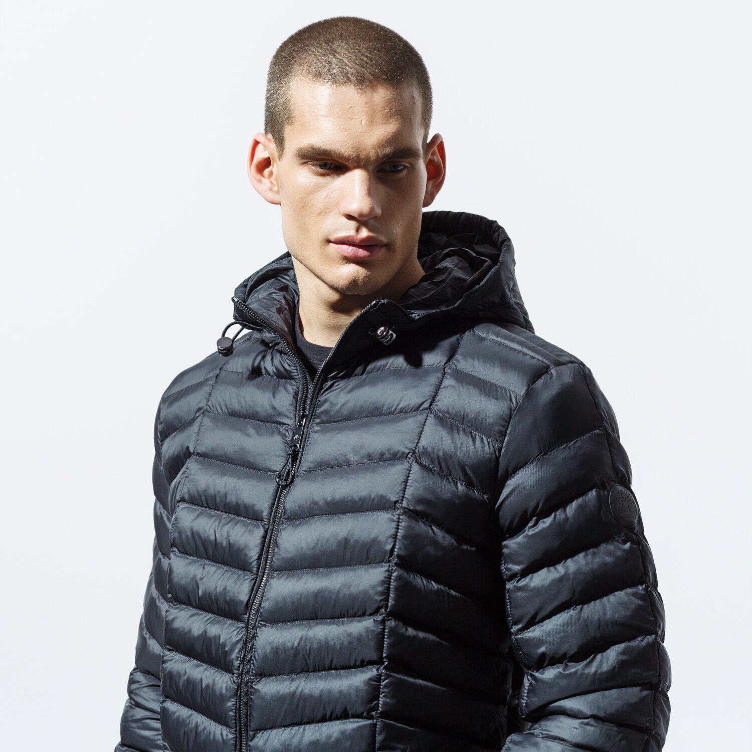 Kurtka zimowa męska TIMBERLAND KURTKA GARDFIELD HOODED JKT TB0A1XU20011 CZARNY
