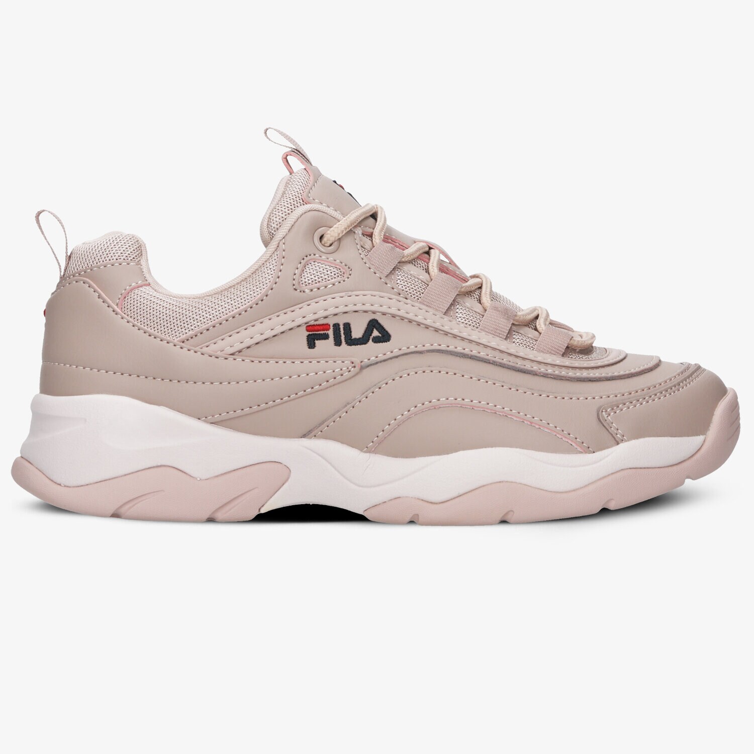 Buty sneakersy damskie FILA RAY LOW WMN 101056271P RÓŻOWY