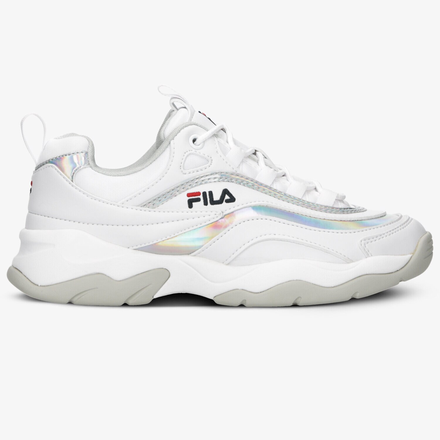 Buty sneakersy damskie FILA RAY M LOW WMN 101076300K BIAŁY