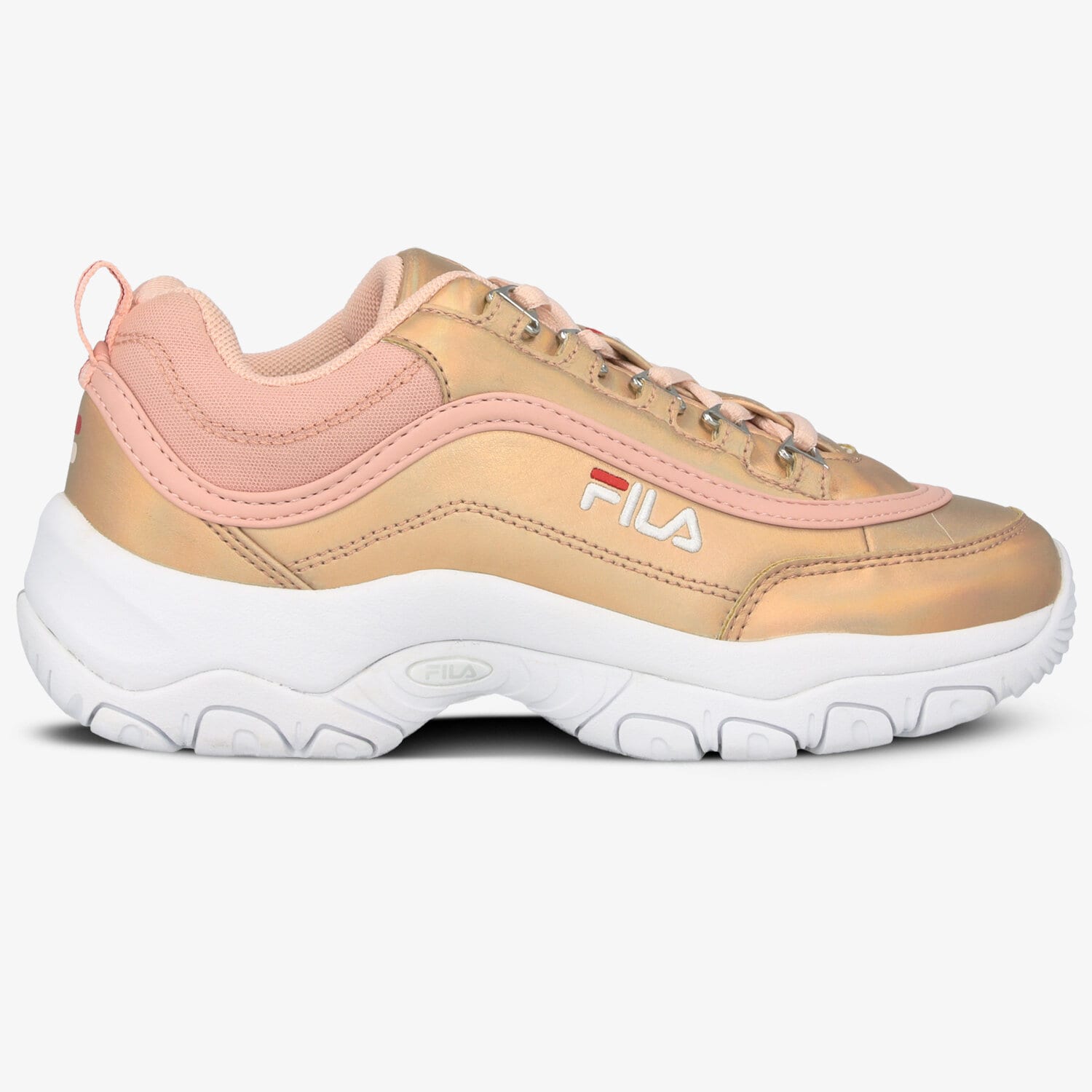 Buty sneakersy damskie FILA STRADA M LOW WMN 101076771M RÓŻOWY