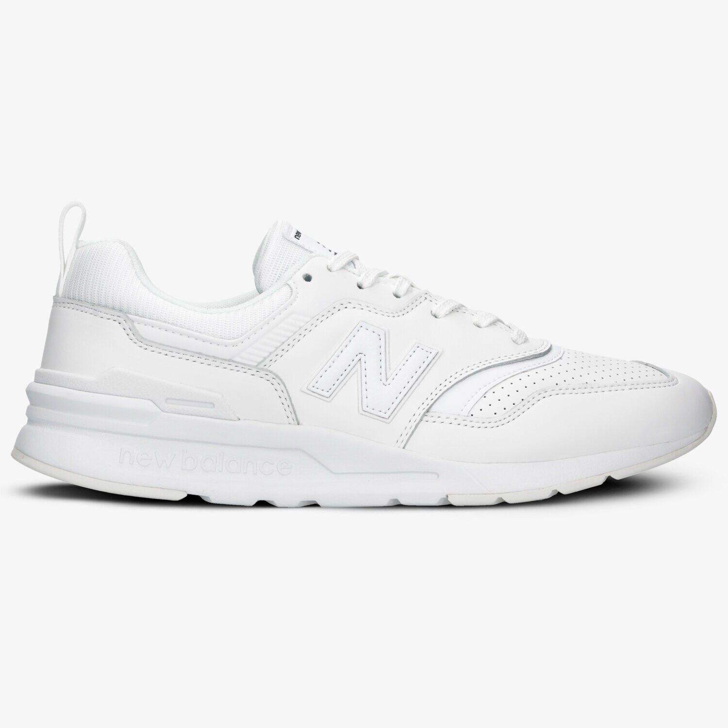 Buty sneakersy męskie NEW BALANCE CM997HDW CM997HDW BIAŁY
