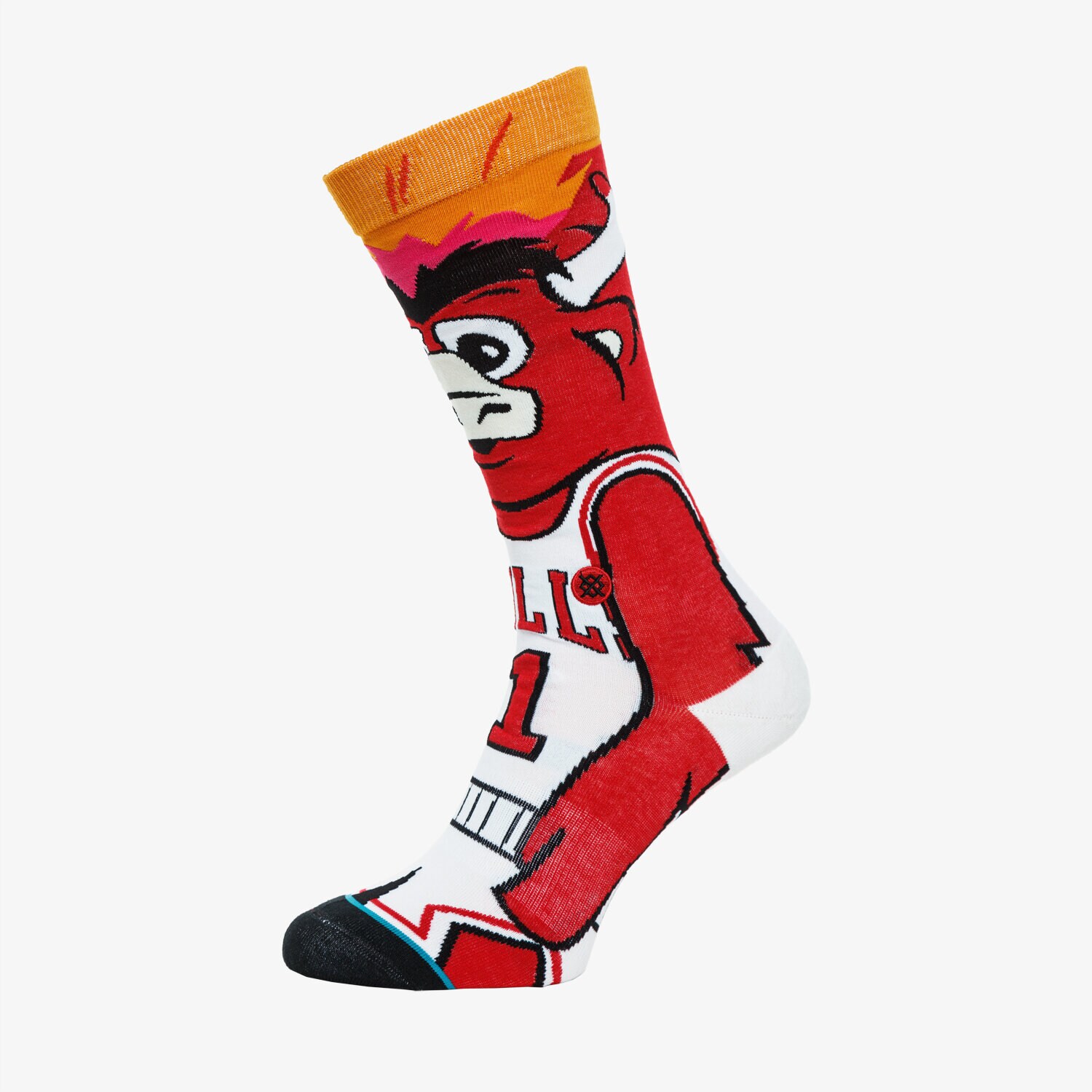 Skarpetki męskie STANCE SKARPETY BENNY THE BULL M545D18BEN CZERWONY