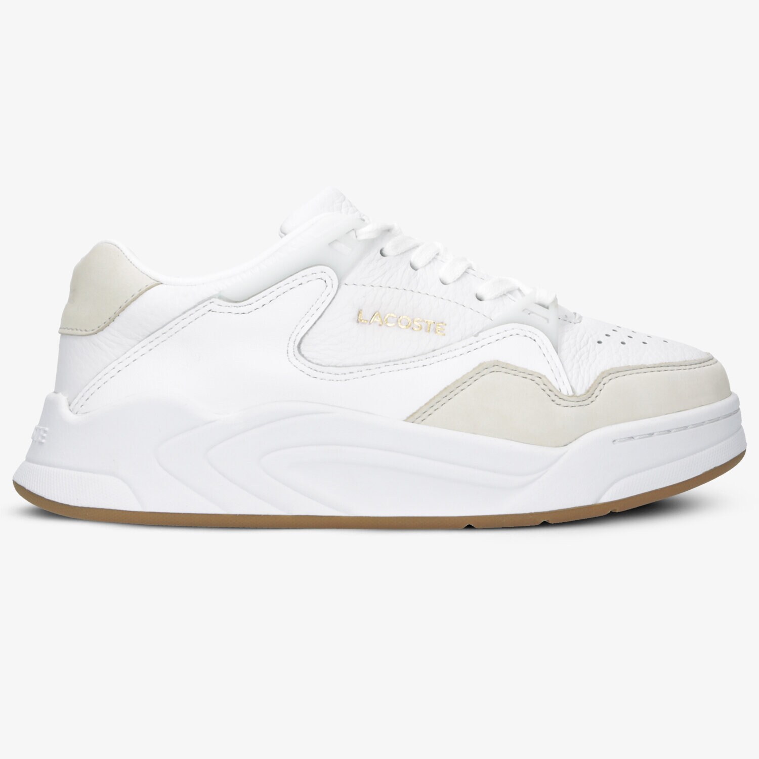 Damskie trampki, tenisówki LACOSTE COURT SLAM 319 1 SFA 738SFA0001Y37 BIAŁY