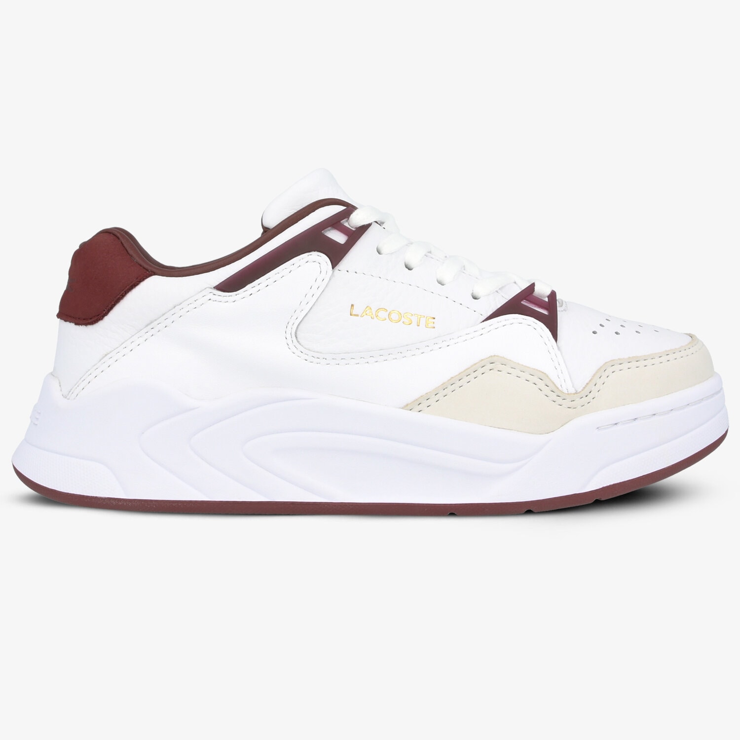 Damskie trampki, tenisówki LACOSTE COURT SLAM 319 3 SFA 738SFA00381Y8 BIAŁY