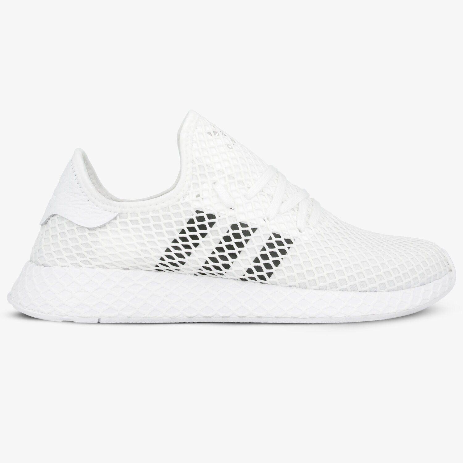 Buty sneakersy męskie ADIDAS DEERUPT RUNNER DA8871 BIAŁY
