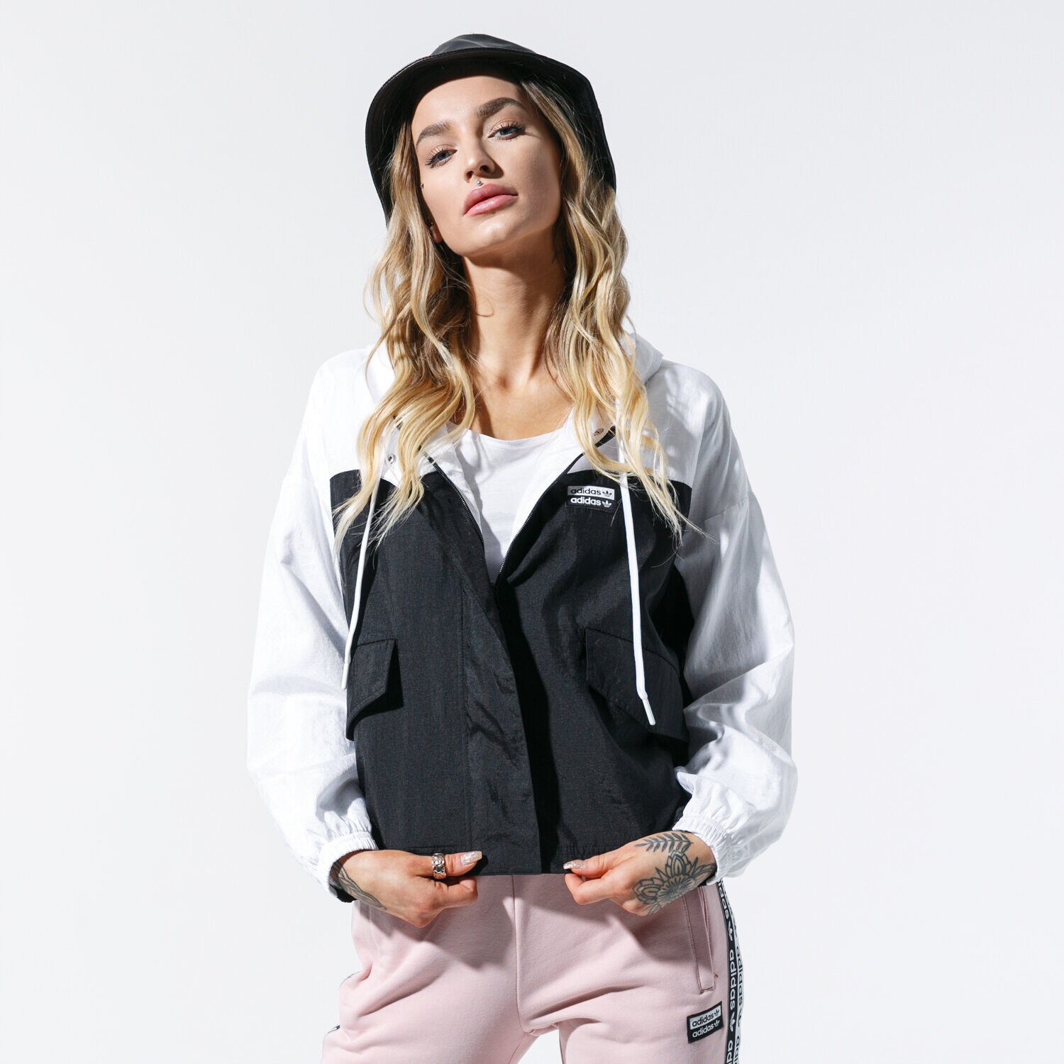 Bluza damska ADIDAS BLUZA VOCAL WINDBREAKER ED5818 CZARNY