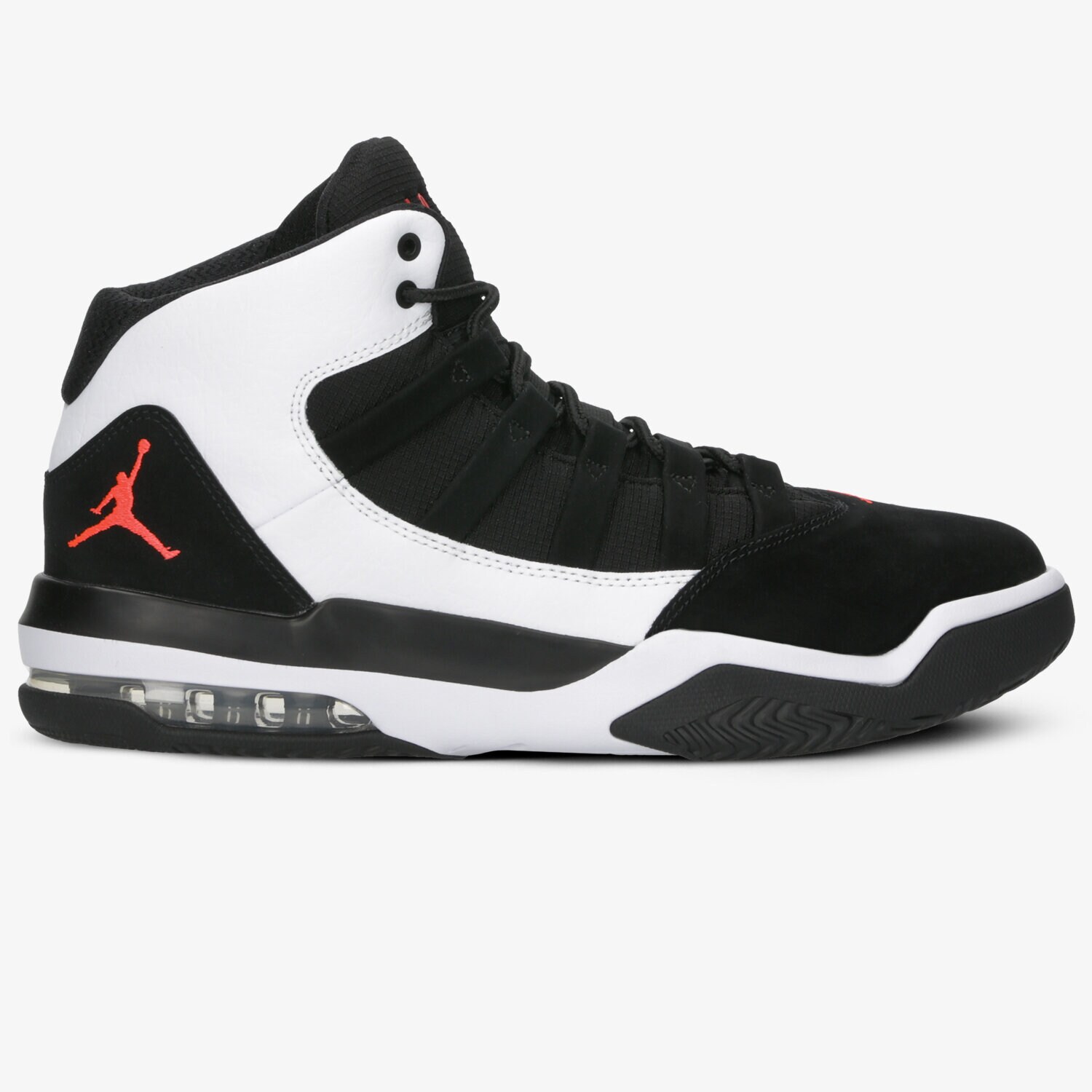 Buty sneakersy męskie JORDAN MAX AURA AQ9084-101 CZARNY