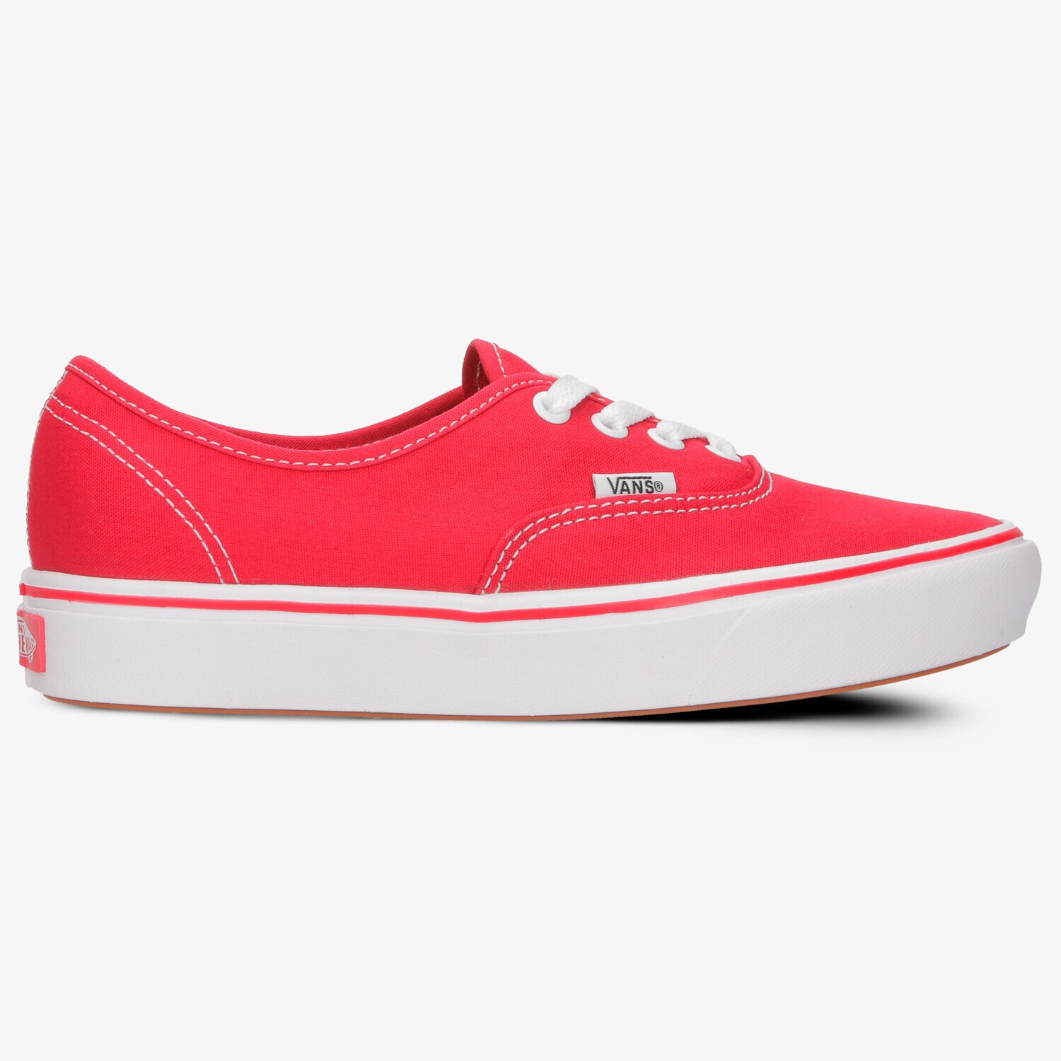 Damskie trampki, tenisówki VANS UA COMFYCUSH AUTHENTIC VWM7VNFW CZERWONY