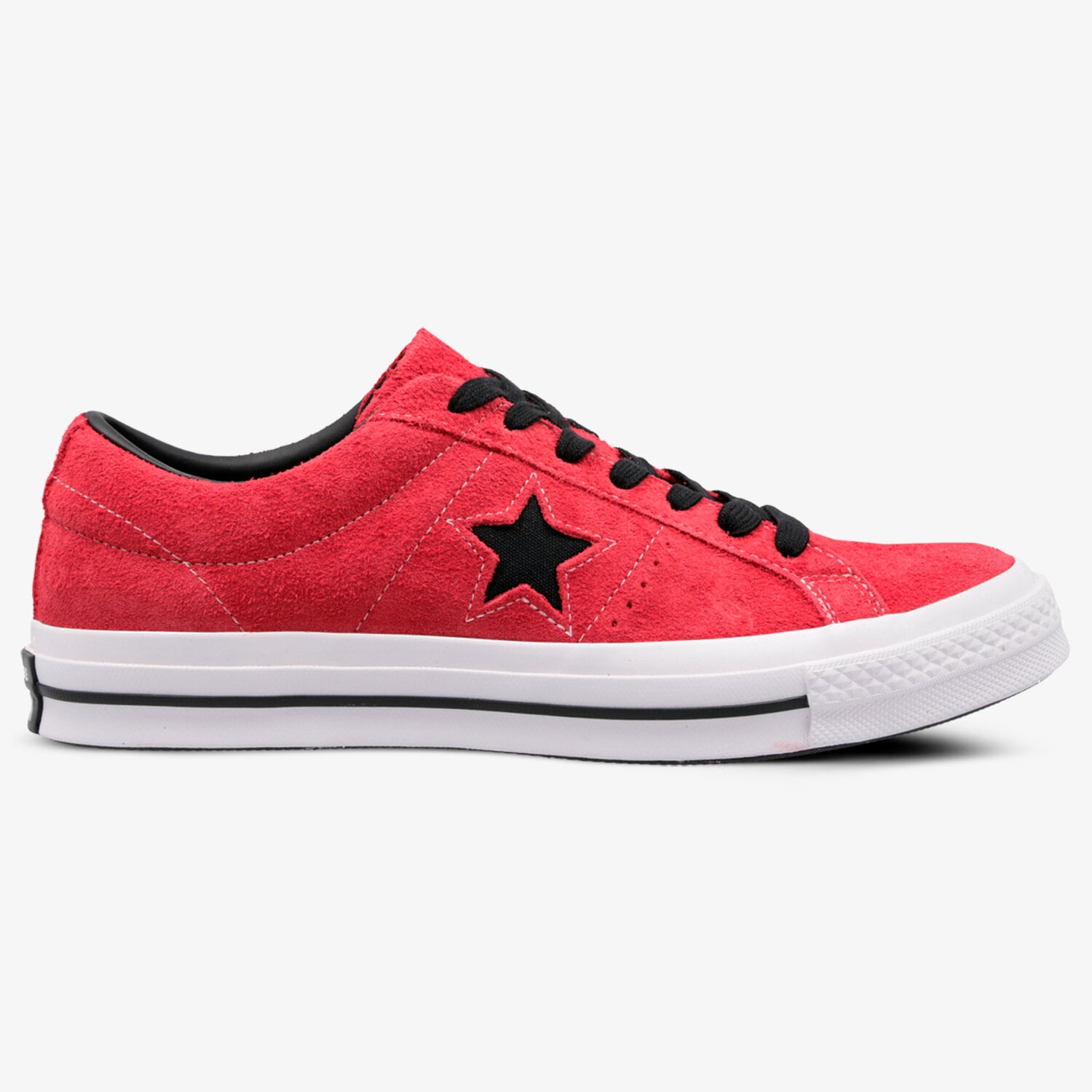 Buty sneakersy męskie CONVERSE ONE STAR C163246 CZERWONY