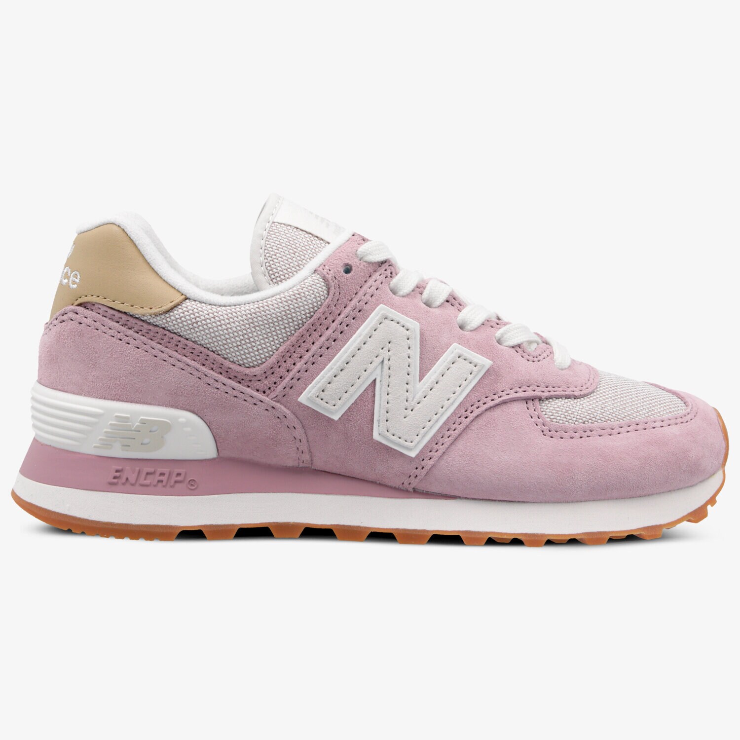 Buty sneakersy damskie NEW BALANCE WL574CLC WL574CLC FIOLETOWY