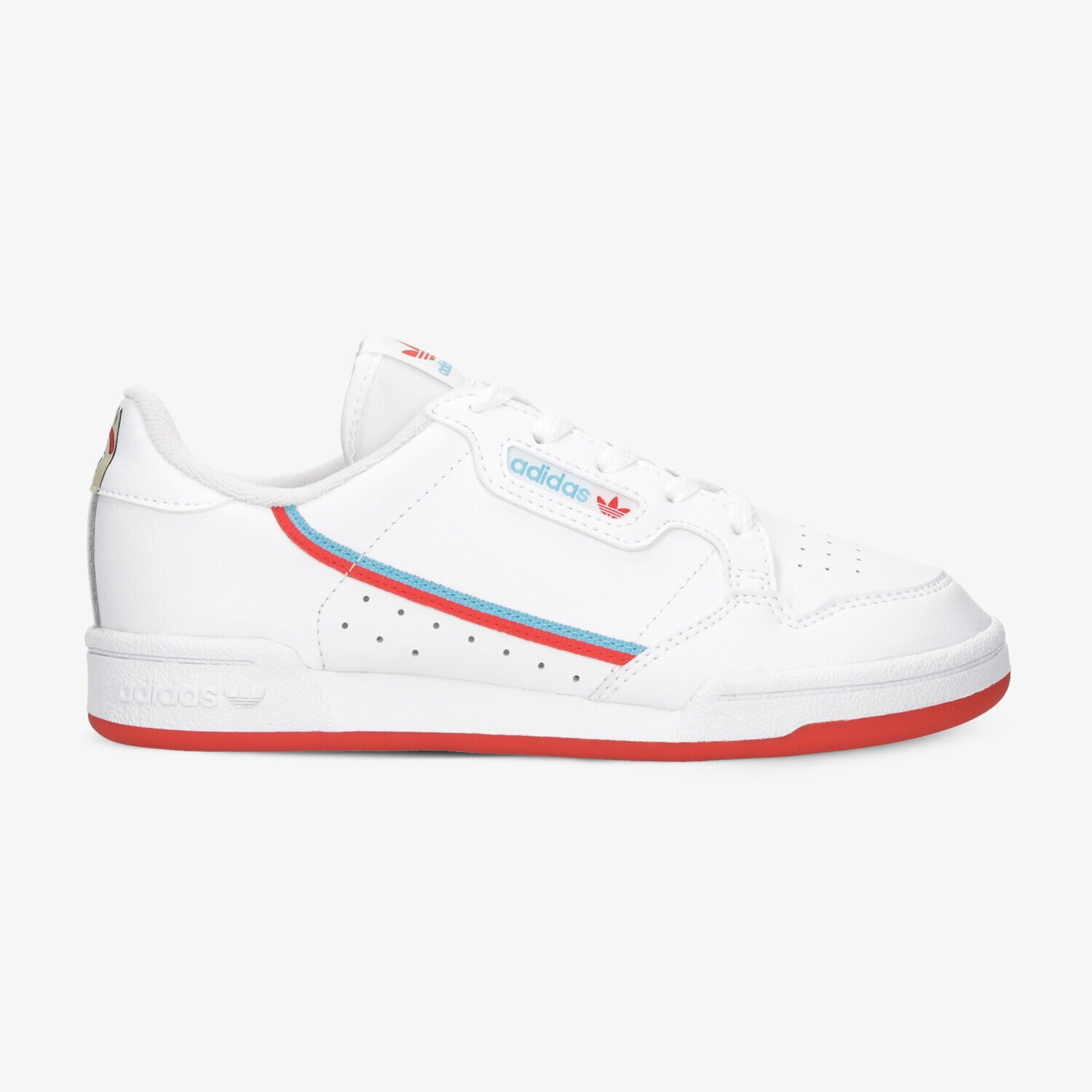Buty sneakersy dla dzieci ADIDAS CONTINENTAL 80 J EG7313 BIAŁY