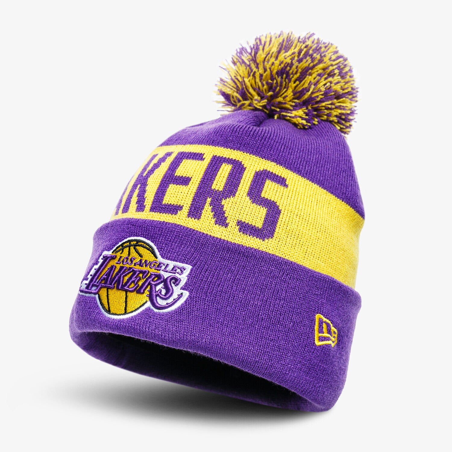 Czapka zimowa dla dzieci NEW ERA CZAPKA ZIMOWA TEAM TONAL KNIT LOSLAK OTC 12040200 FIOLETOWY