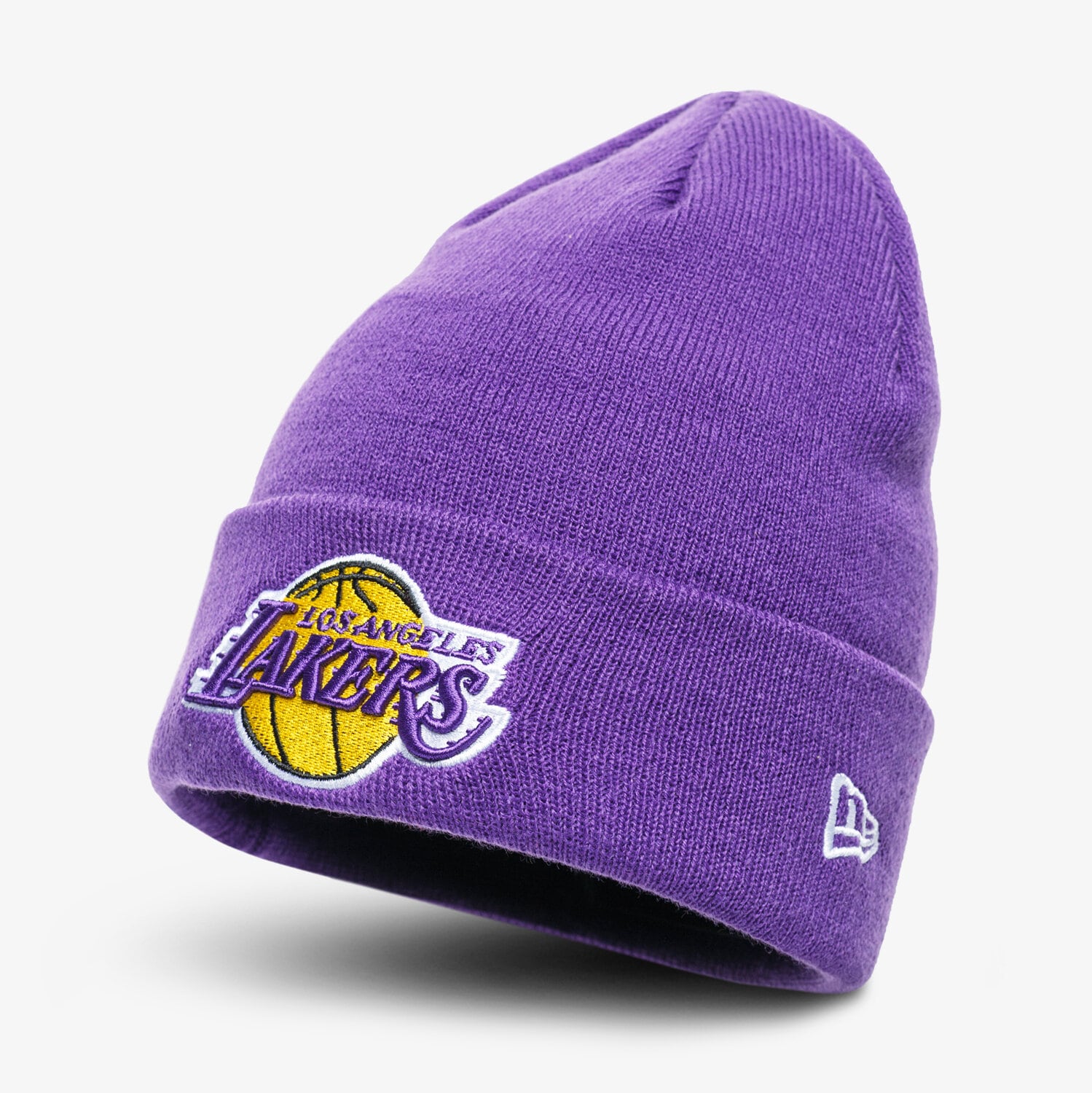 Czapka zimowa dla dzieci NEW ERA CZAPKA ZIMOWA TEAM CUFF KNIT LOSLAK OTC 12040220 FIOLETOWY