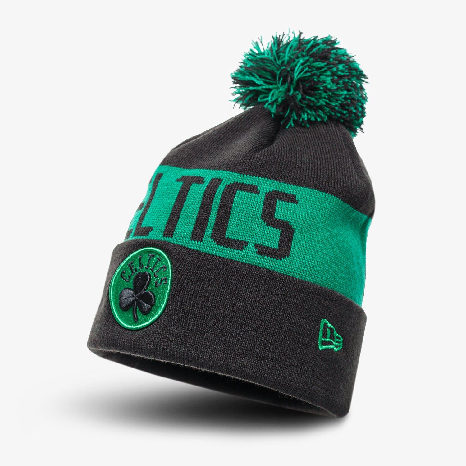 Czapka zimowa dla dzieci NEW ERA CZAPKA ZIMOWA TEAM TONAL KNIT BOSCEL OTC 12040204 CZARNY