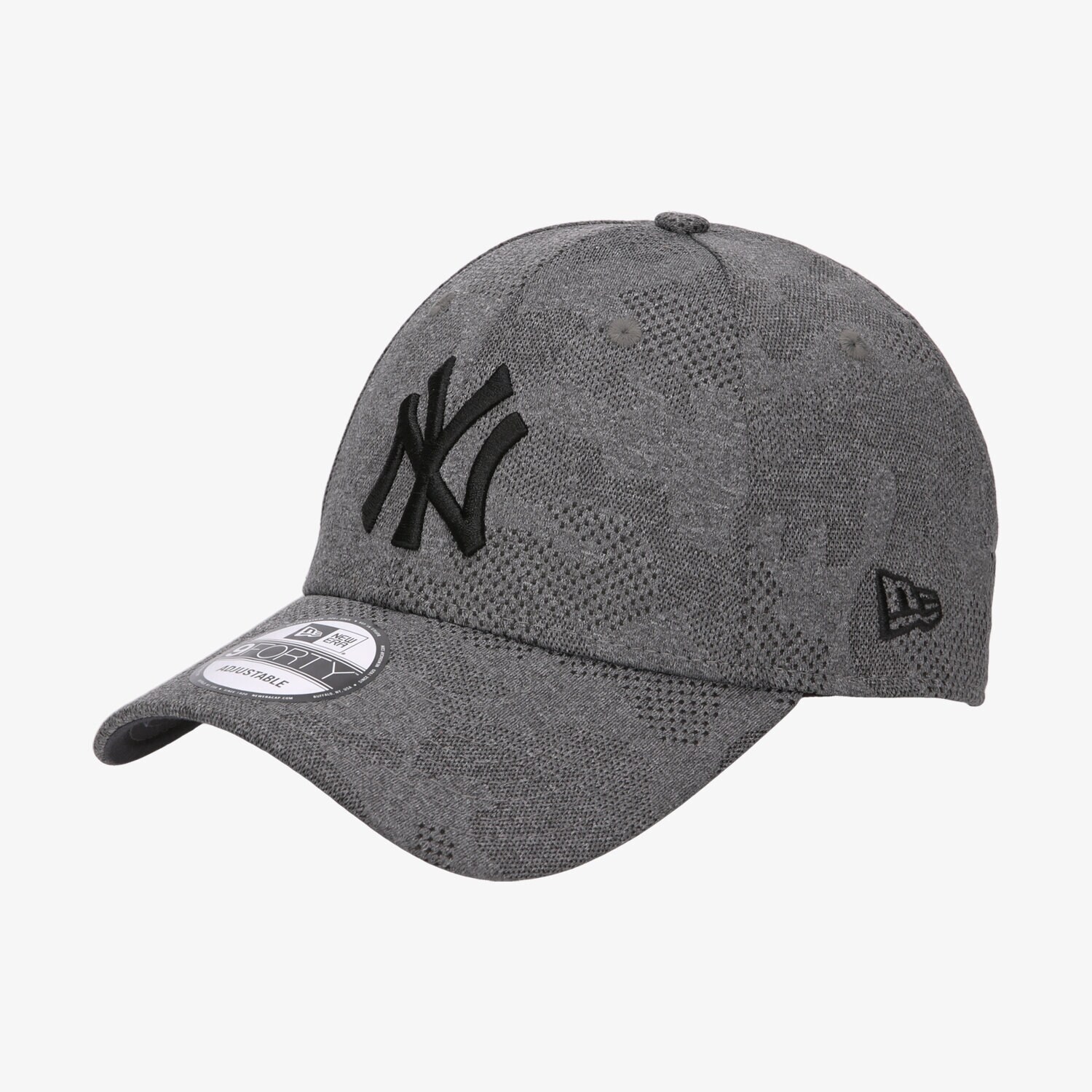 Czapka z daszkiem dla dzieci NEW ERA CZAPKA ENGINEERED PLUS 9FORTY NEYYAN BLKBLK 12040598 SZARY