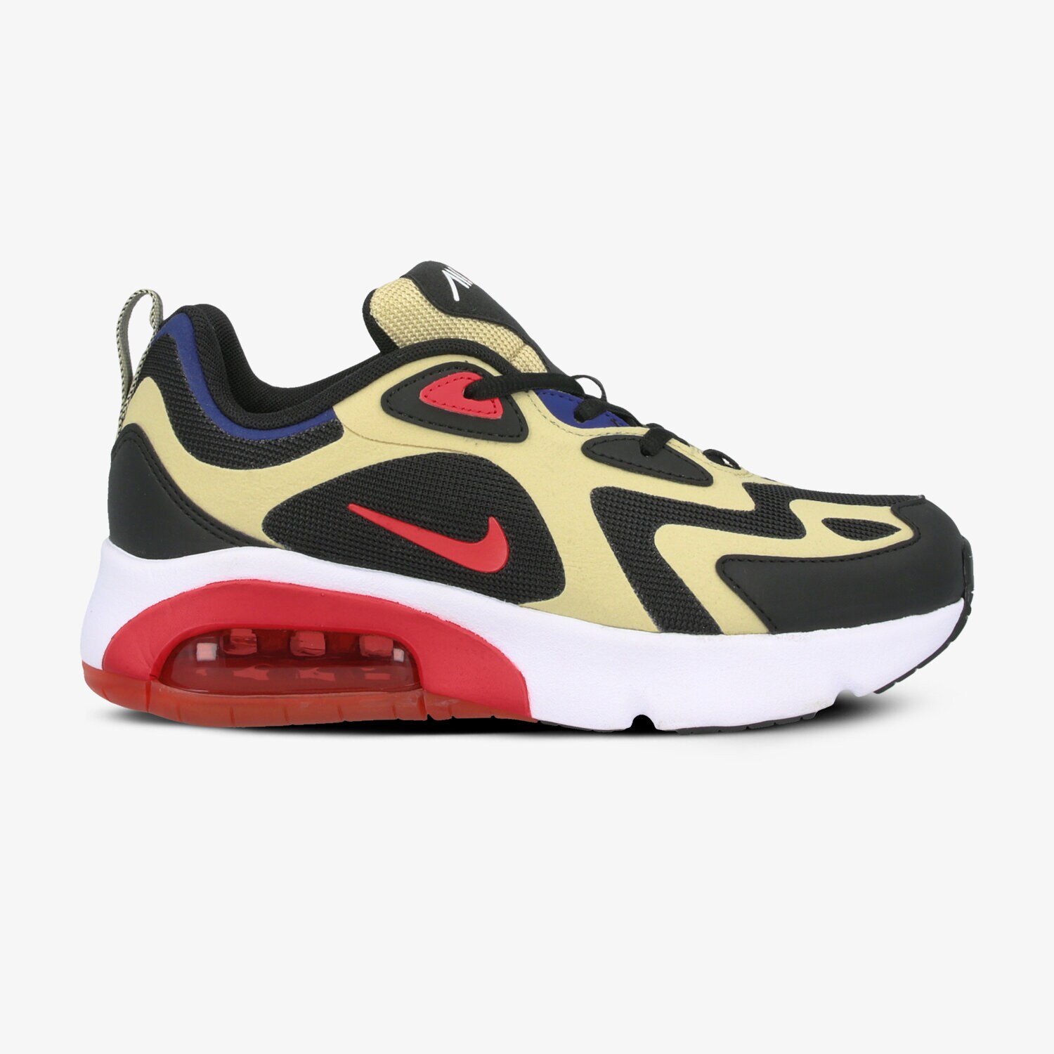 Buty sneakersy dla dzieci NIKE AIR MAX 200 (GS) AT5627-700 CZARNY