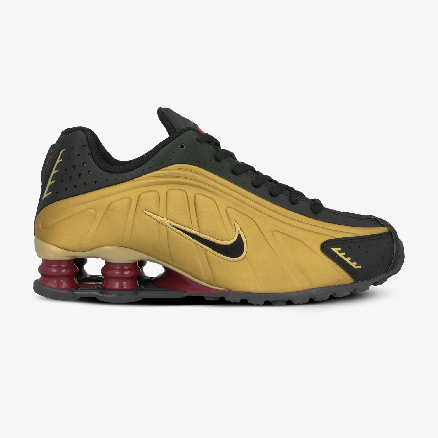 Buty sneakersy dla dzieci NIKE SHOX R4 (GS) BQ4000-003 CZARNY