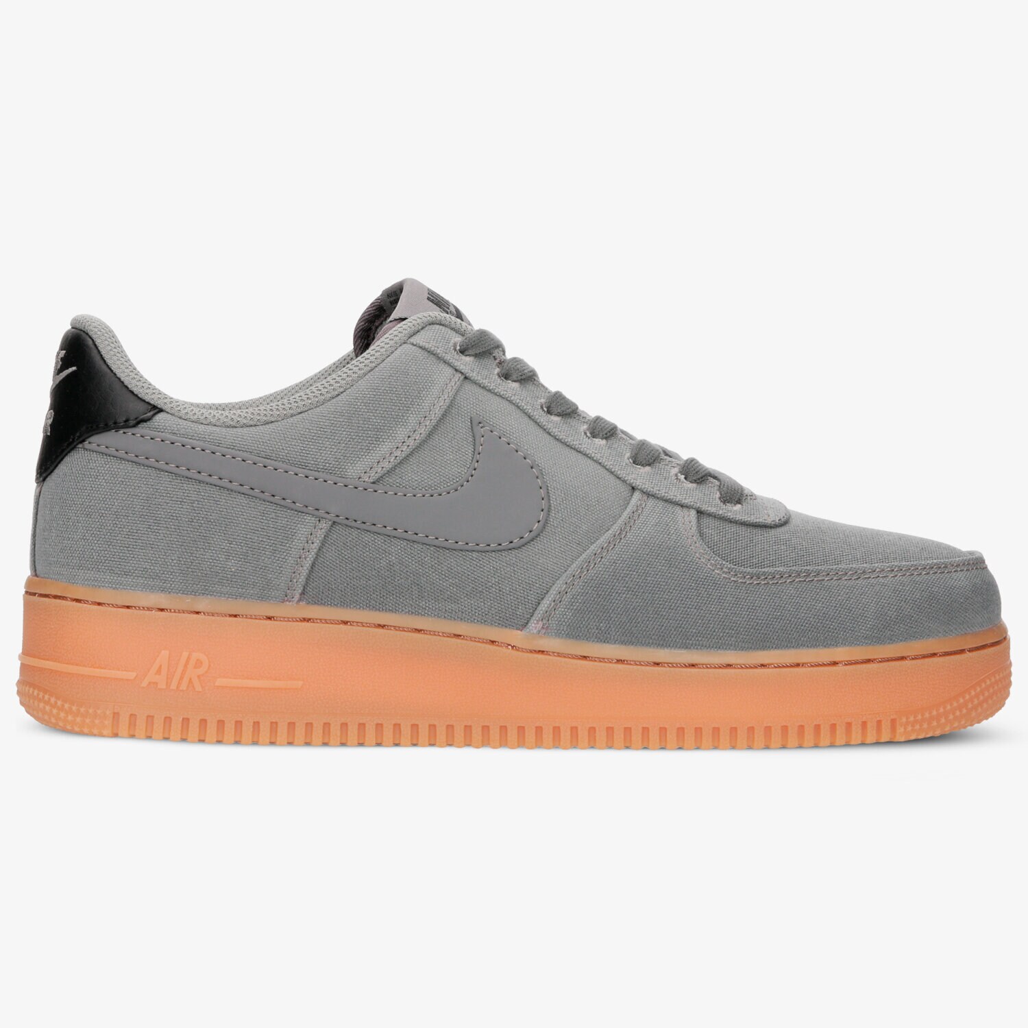 Buty sneakersy męskie NIKE AIR FORCE 1 '07 LV8 STYLE AQ0117-001 SZARY