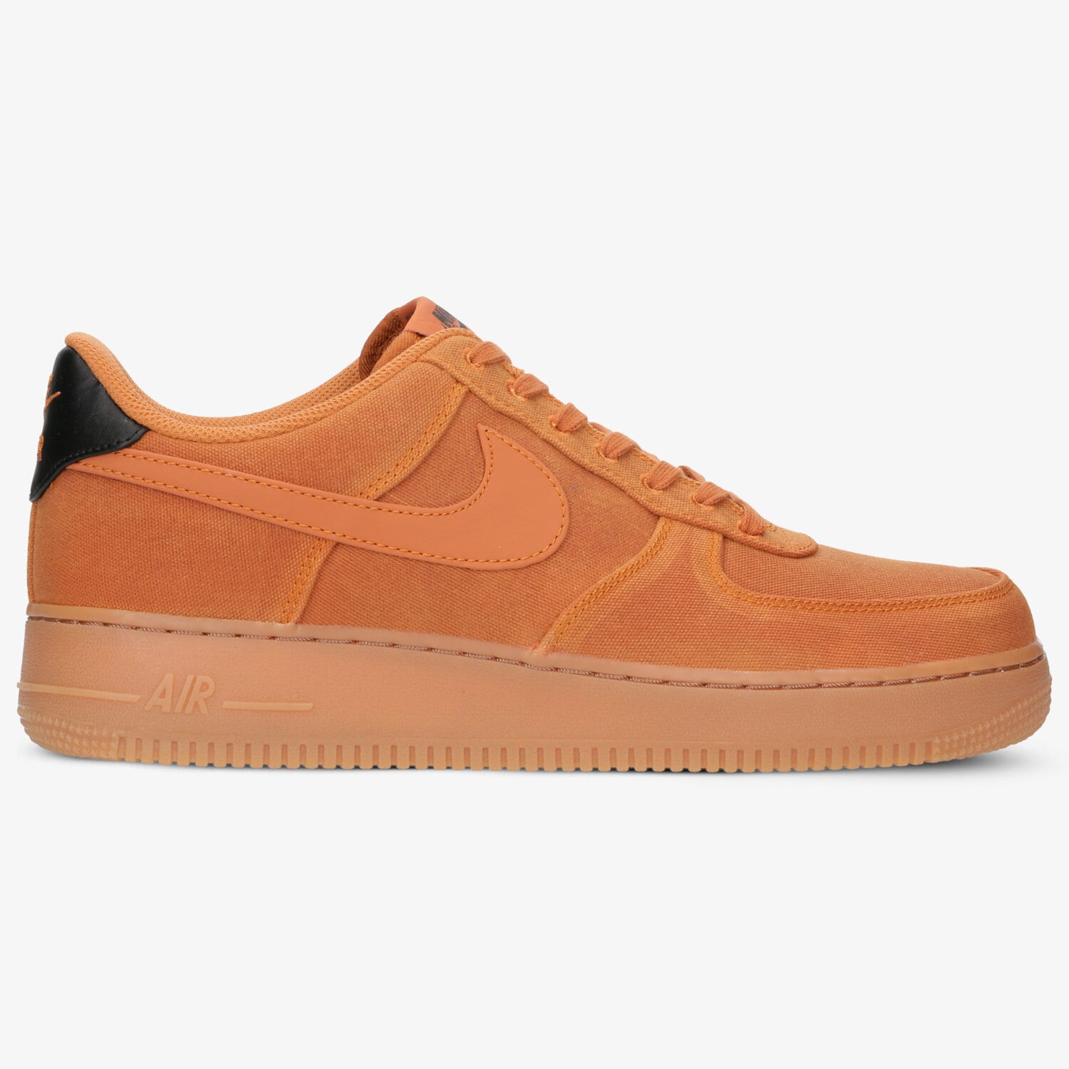 Buty sneakersy męskie NIKE AIR FORCE 1 '07 LV8 STYLE AQ0117800 BRĄZOWY