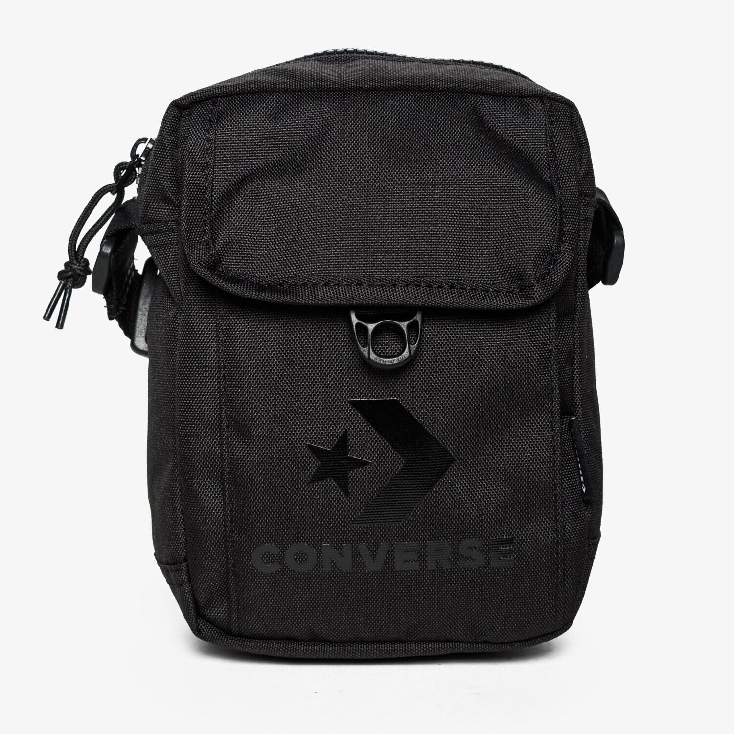 Torba sportowa damska na ramię CONVERSE TOREBKA CROSS BODY 2 10008299A01 CZARNY