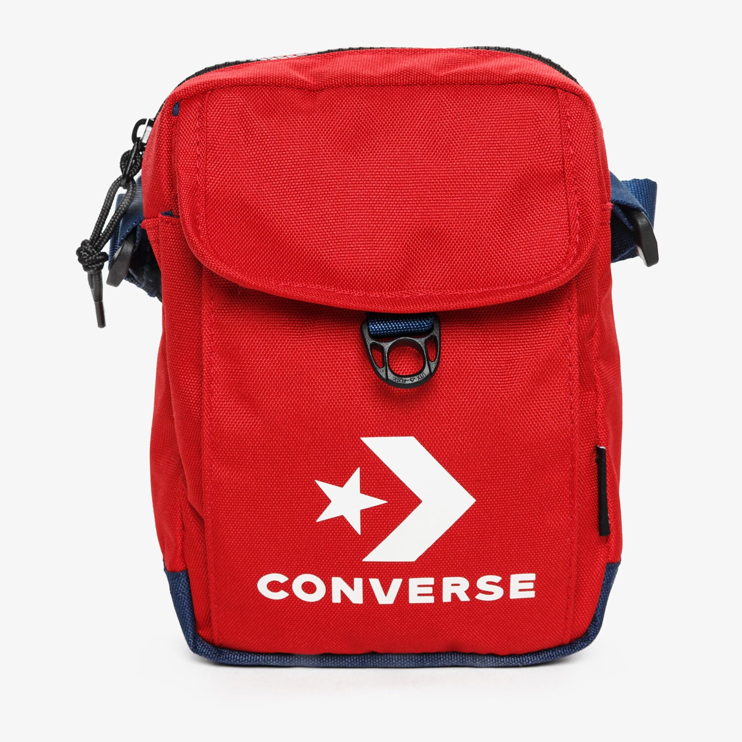 Torba sportowa damska na ramię CONVERSE TOREBKA CROSS BODY 2 10008299-A02 CZERWONY