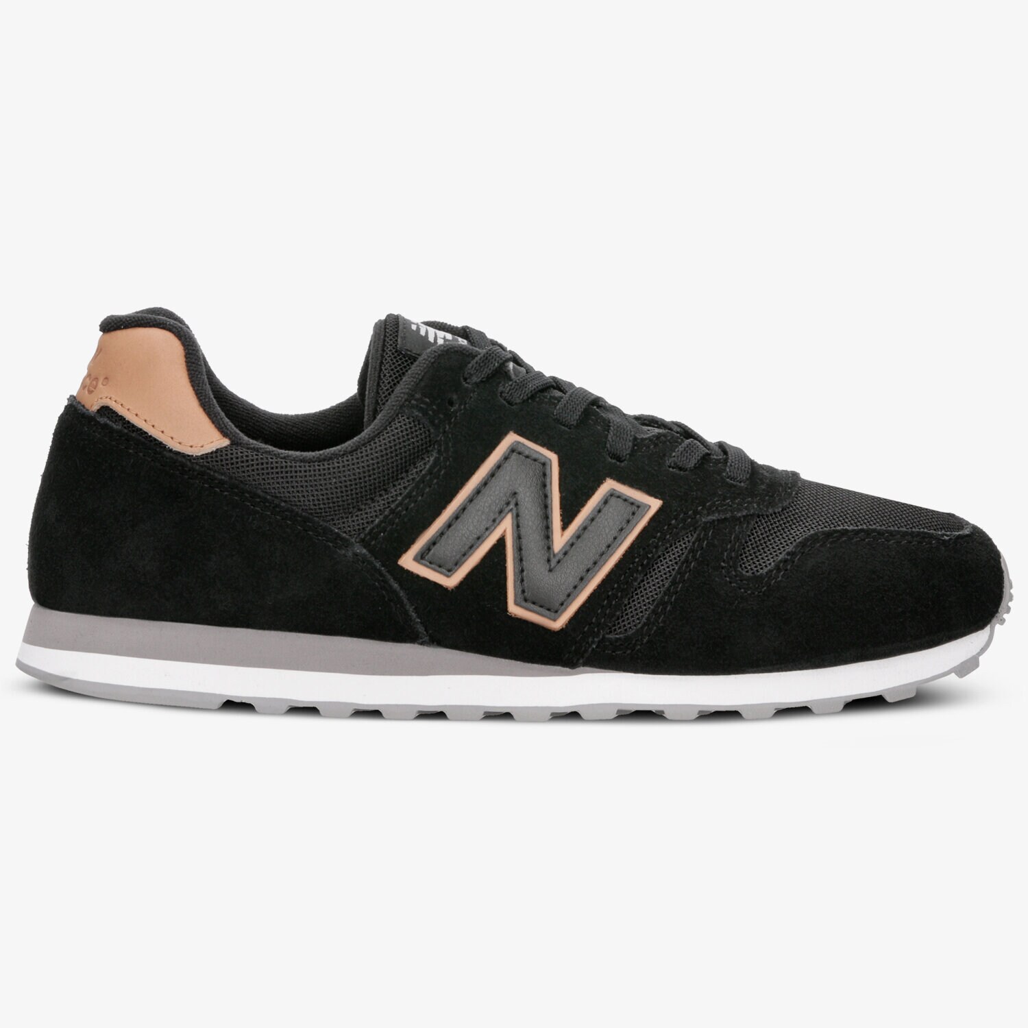 Buty sneakersy męskie NEW BALANCE ML373SR ML373SR CZARNY