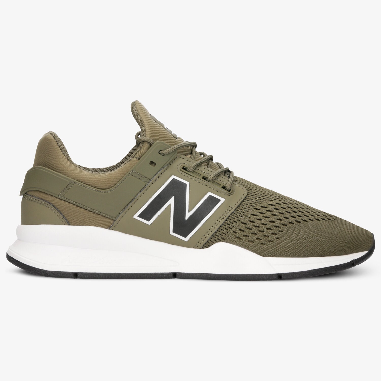 Buty sneakersy męskie NEW BALANCE MS247SZ MS247SZ KHAKI