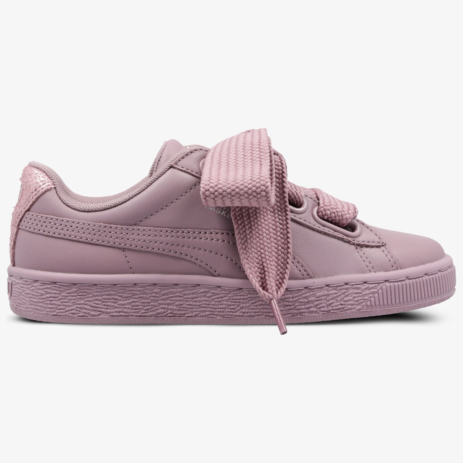 Buty sneakersy damskie PUMA BASKET HEART BIO HACKING WN'S 36922302 FIOLETOWY