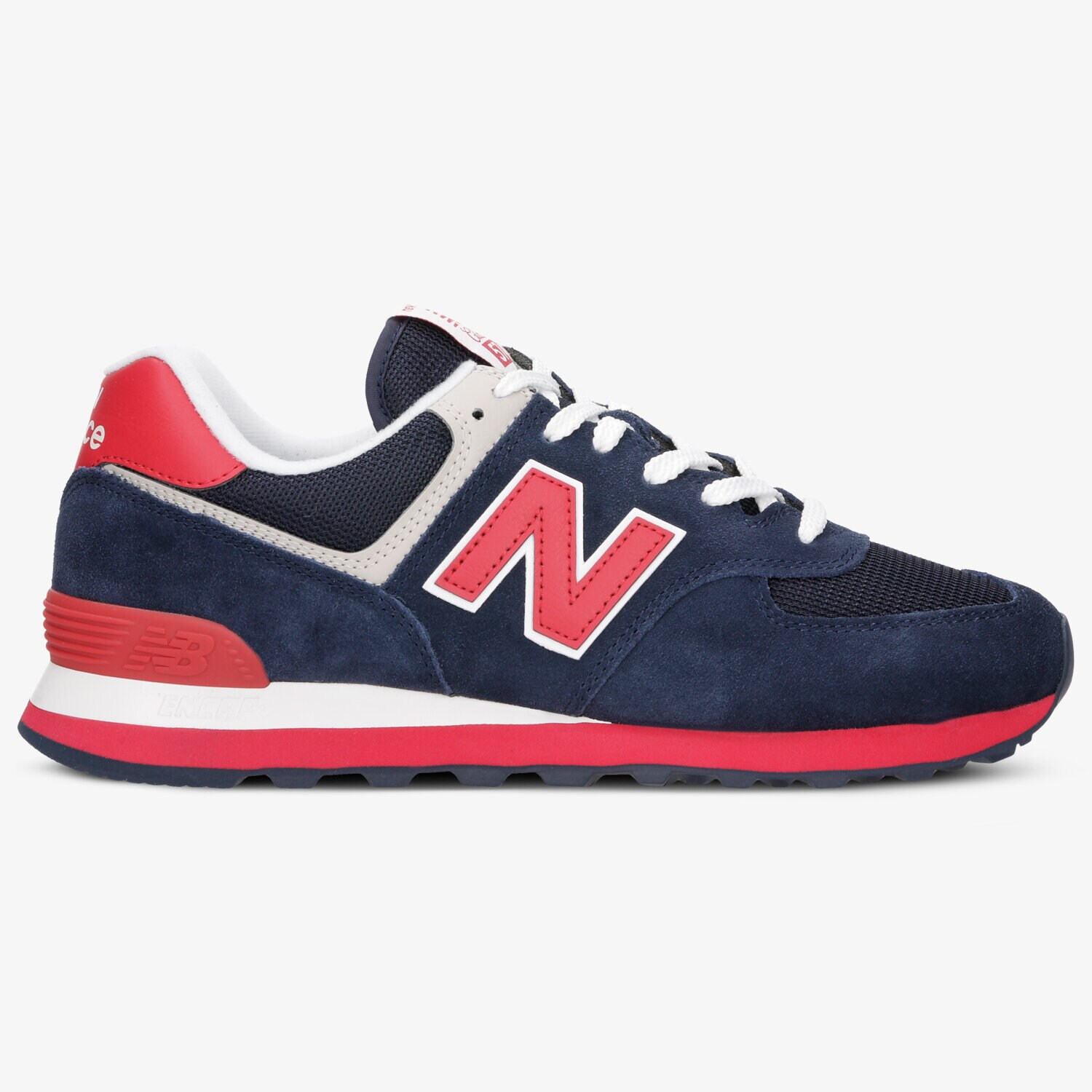 Buty sneakersy męskie NEW BALANCE ML574MUA ML574MUA GRANATOWY